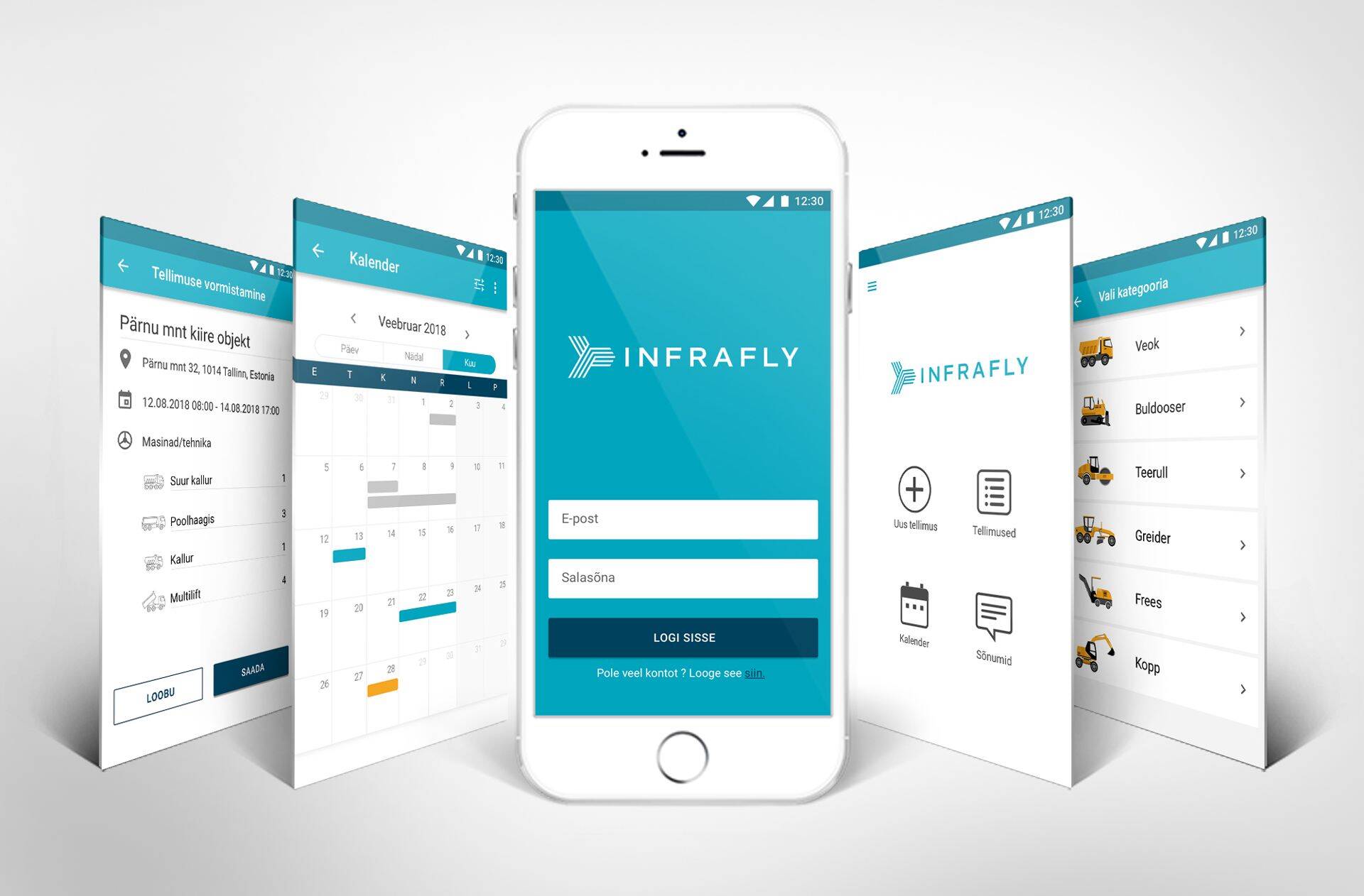 Infrafly rakendus.