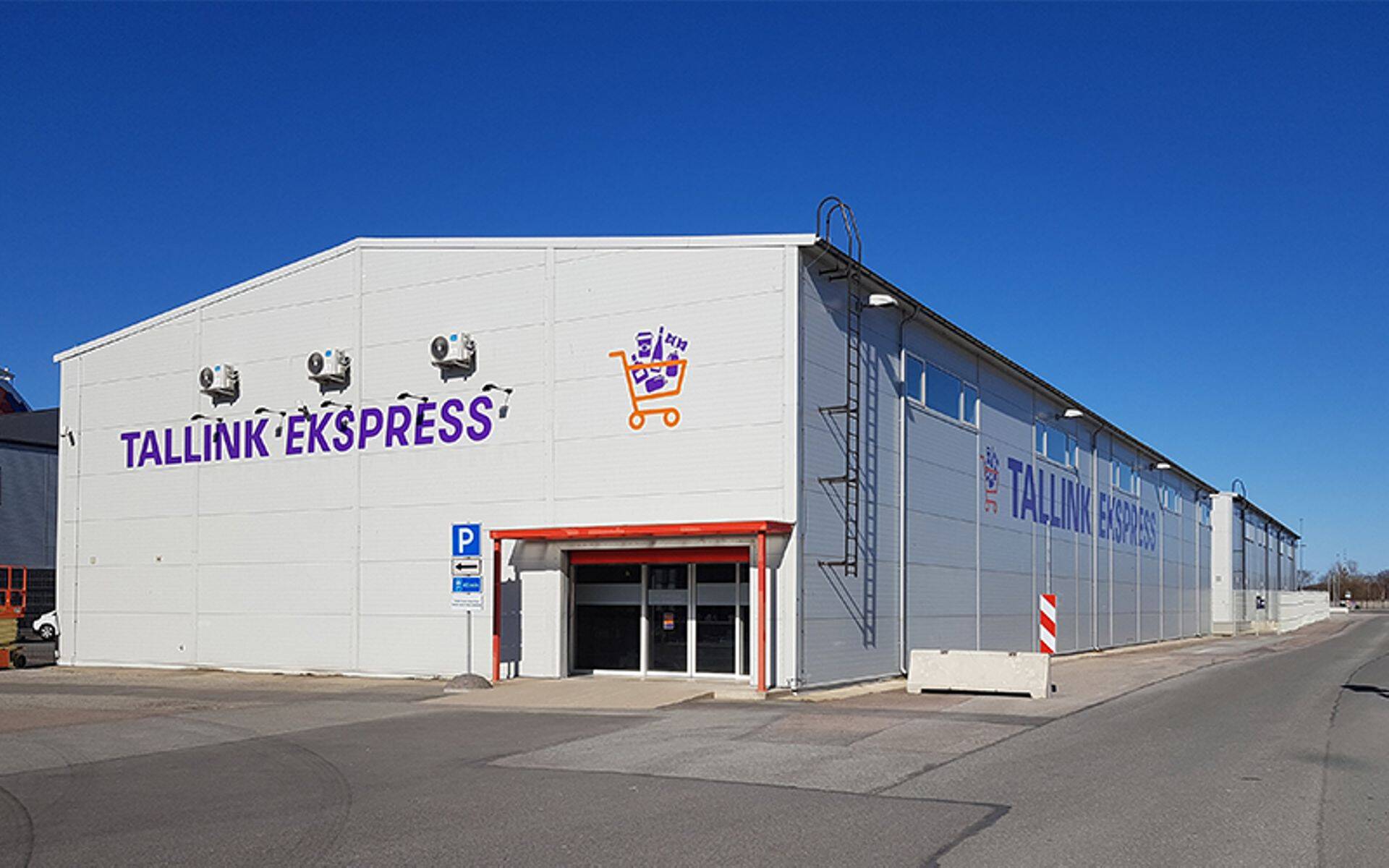 Tallink Ekspress kauba väljastamine