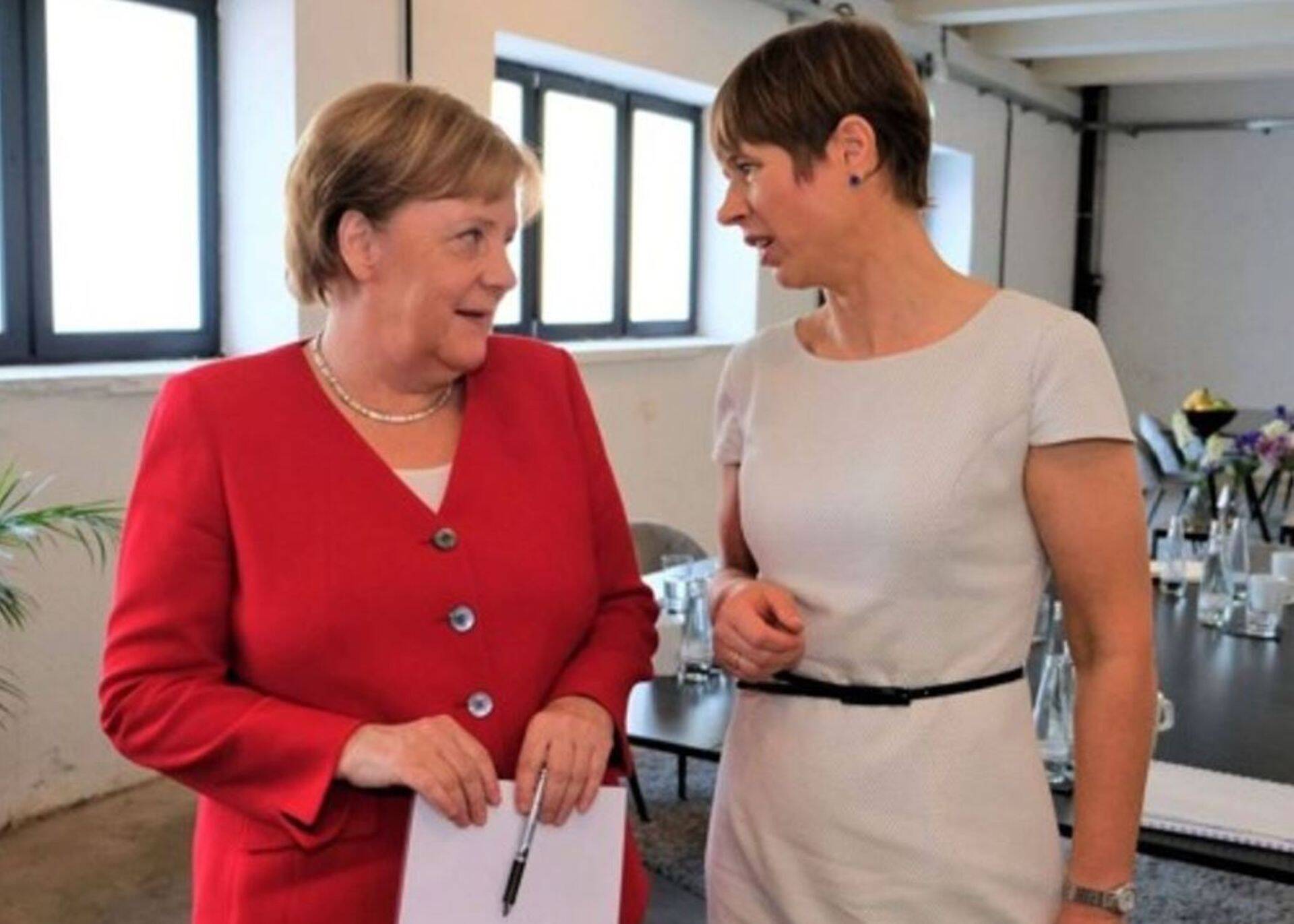Kersti Kaljulaid kohtub täna Saksamaa liidukantsleri Angela Merkeliga.