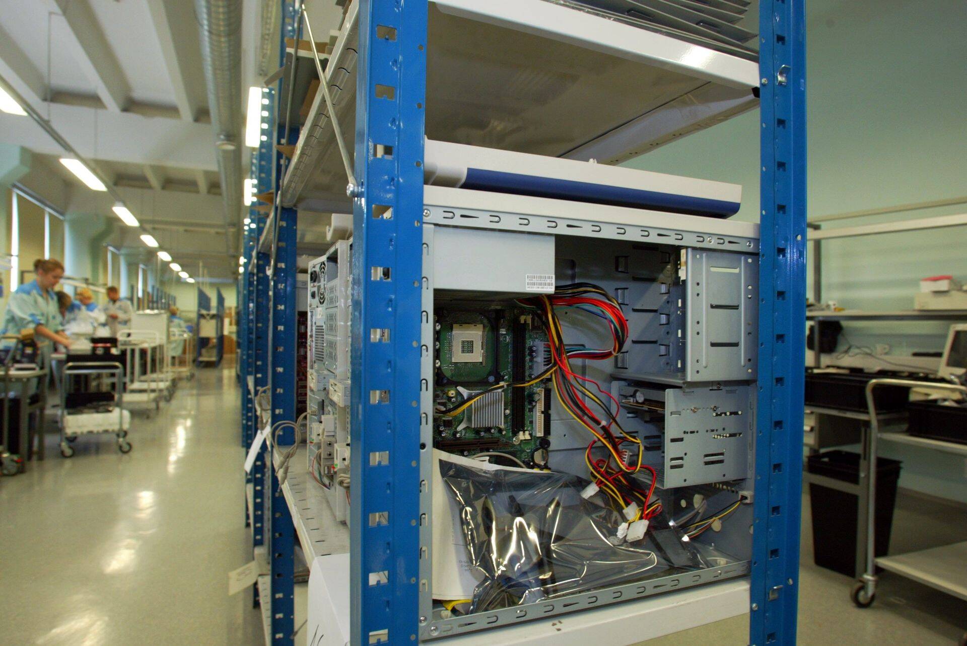 Üks kiiremini kasvavaid tööstuharusid on arvutite tootmine.