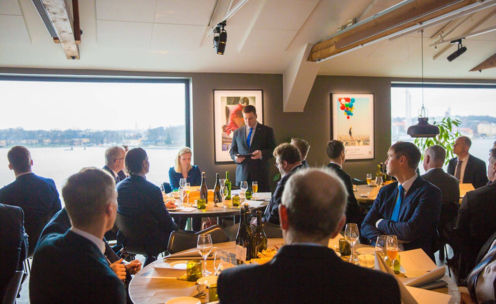 Kohtumise sisuks oli vaba arutelu kahe riigi majandussuhete teemal.