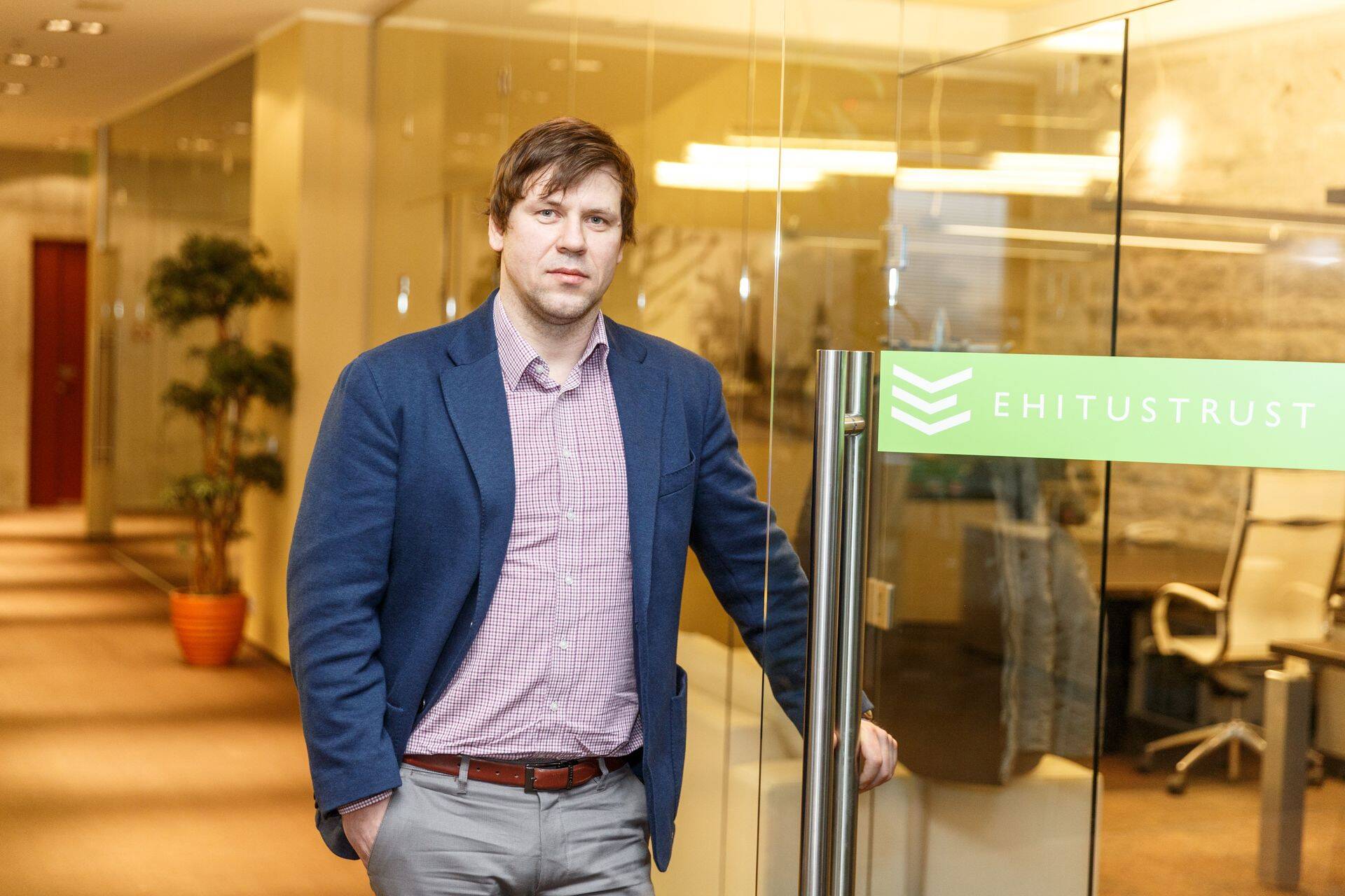 Ehitustrusti juhatuse esimees Kaido Somelar.