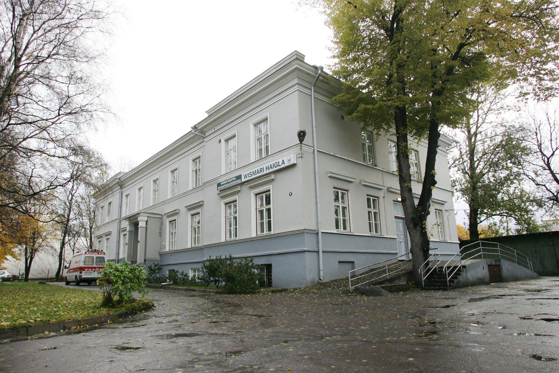 Wismari 15, psühhiaatriahaigla hoone.