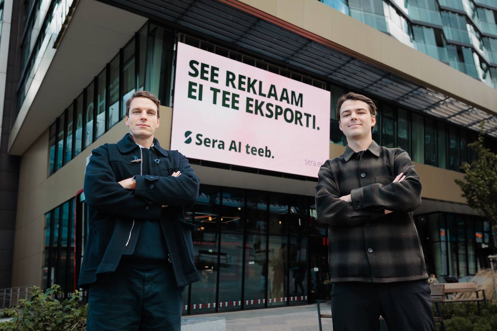 Sera asutajad Karl-Jaak Maaroos ja Sergio Rannula (paremal)