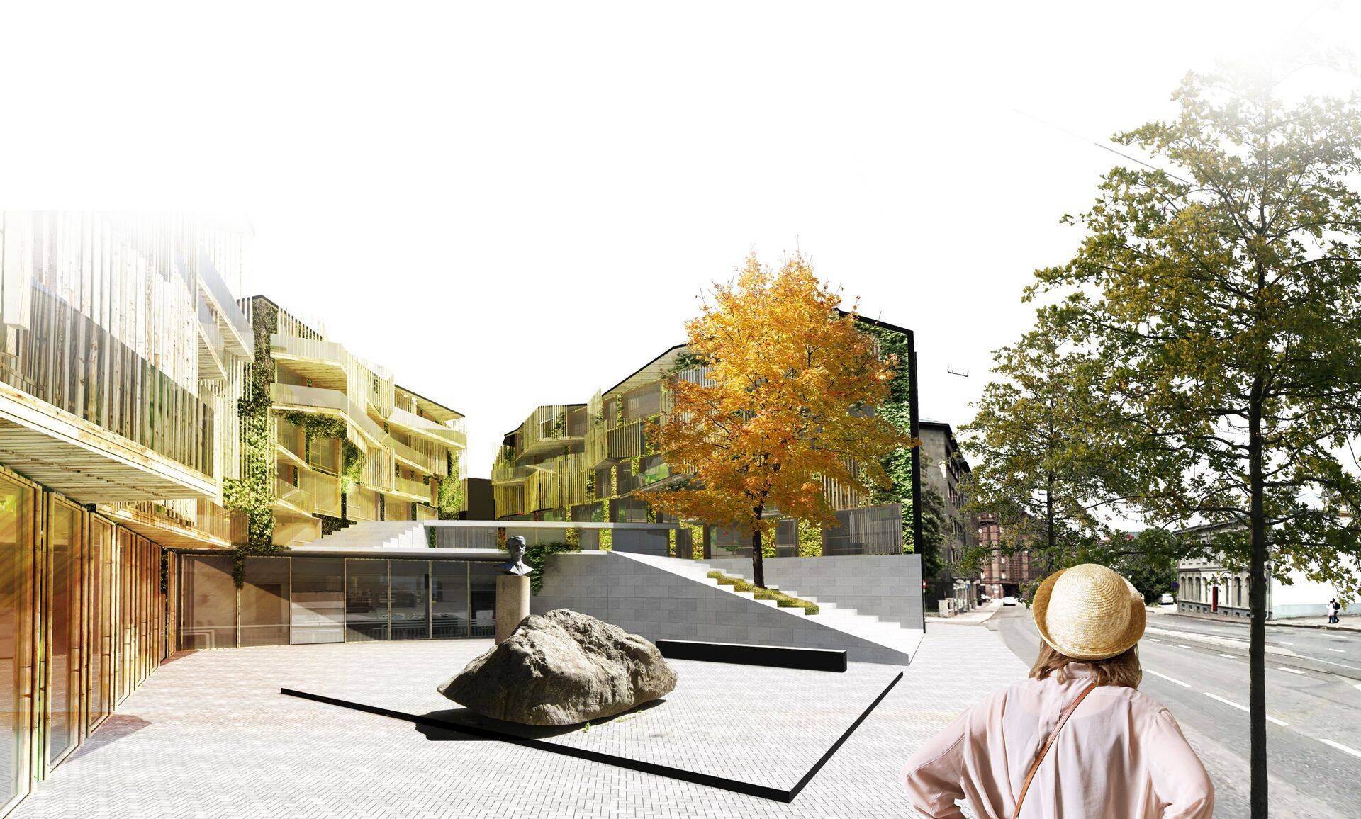 Tõnismäele kerkib uus ärihoone