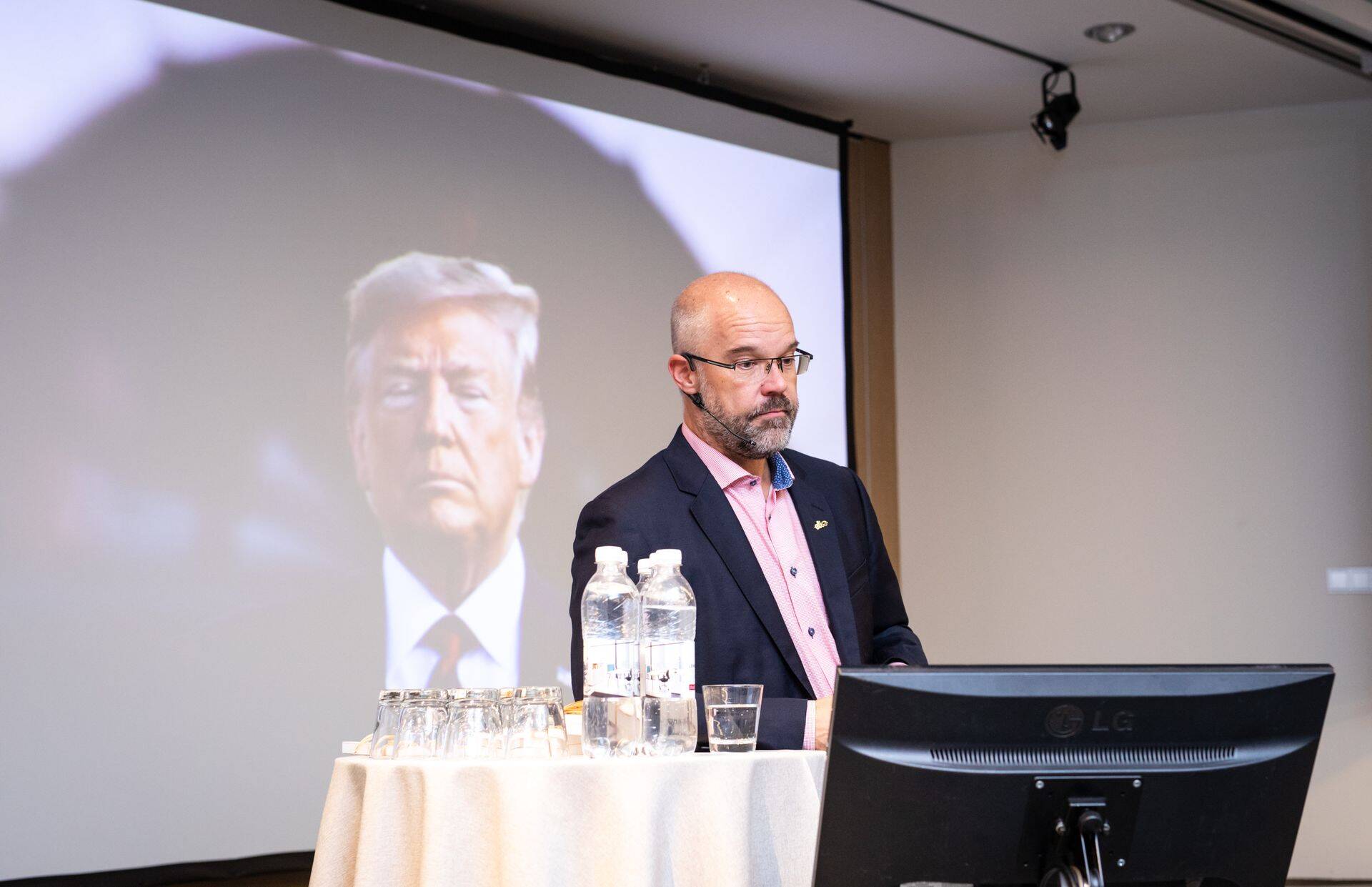 Sami Seppänen ITK aastakonverentsil.