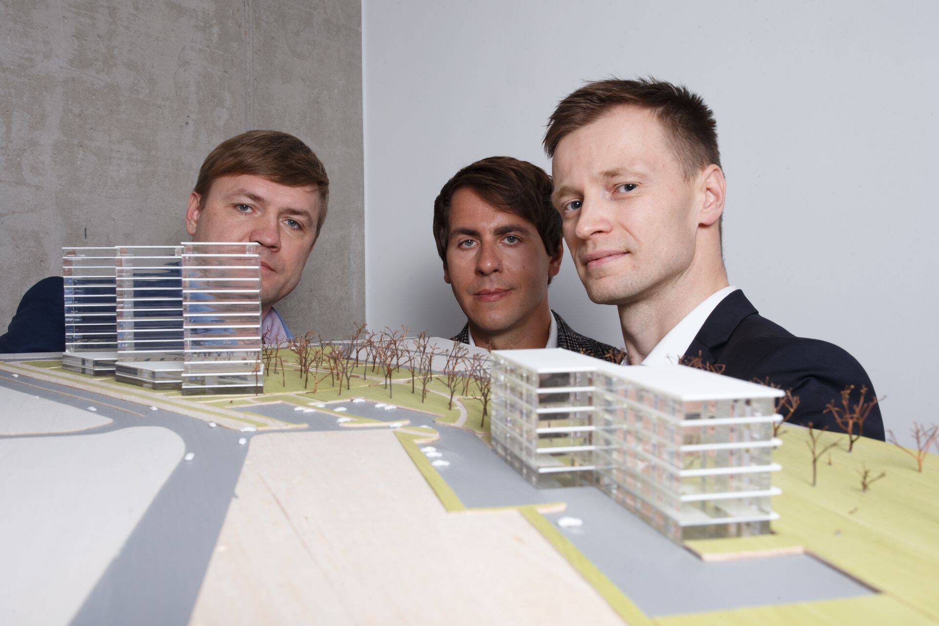 Tomy Saaron, Janno Perik ja Madis Mägi.