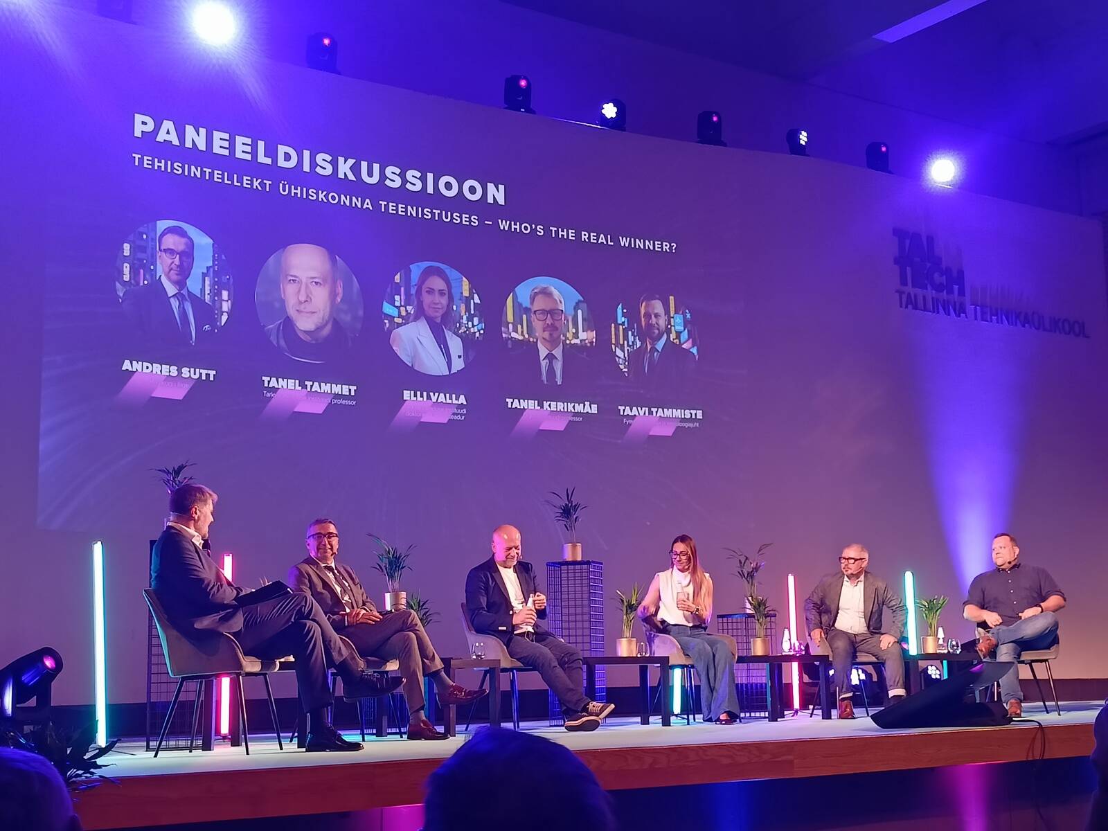 Kes võidab tehisintellektist, küsiti TalTechi innovatsioonifestivali diskussioonis.