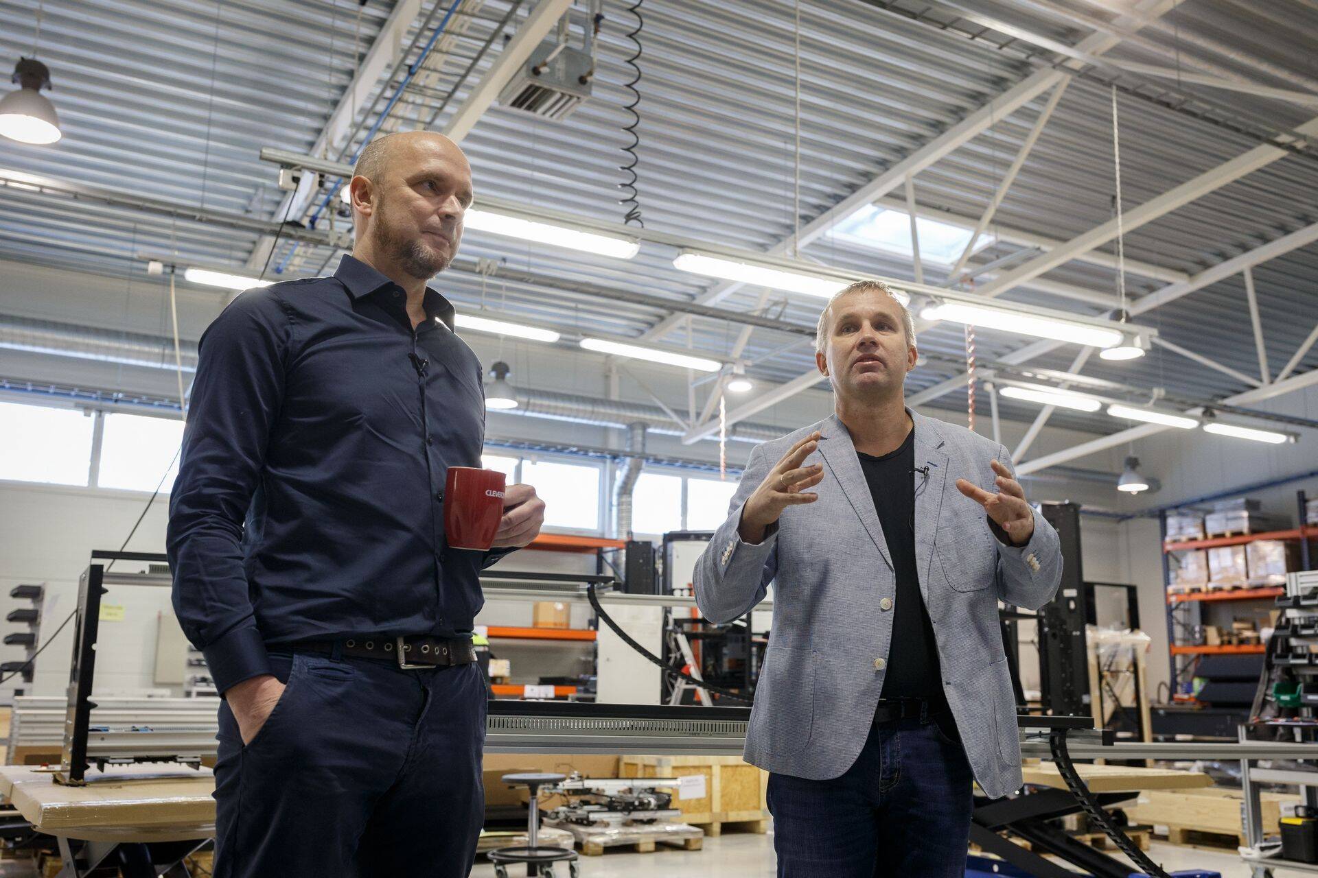 Cleveroni omanikud Peep Kuld ja Arno Kütt