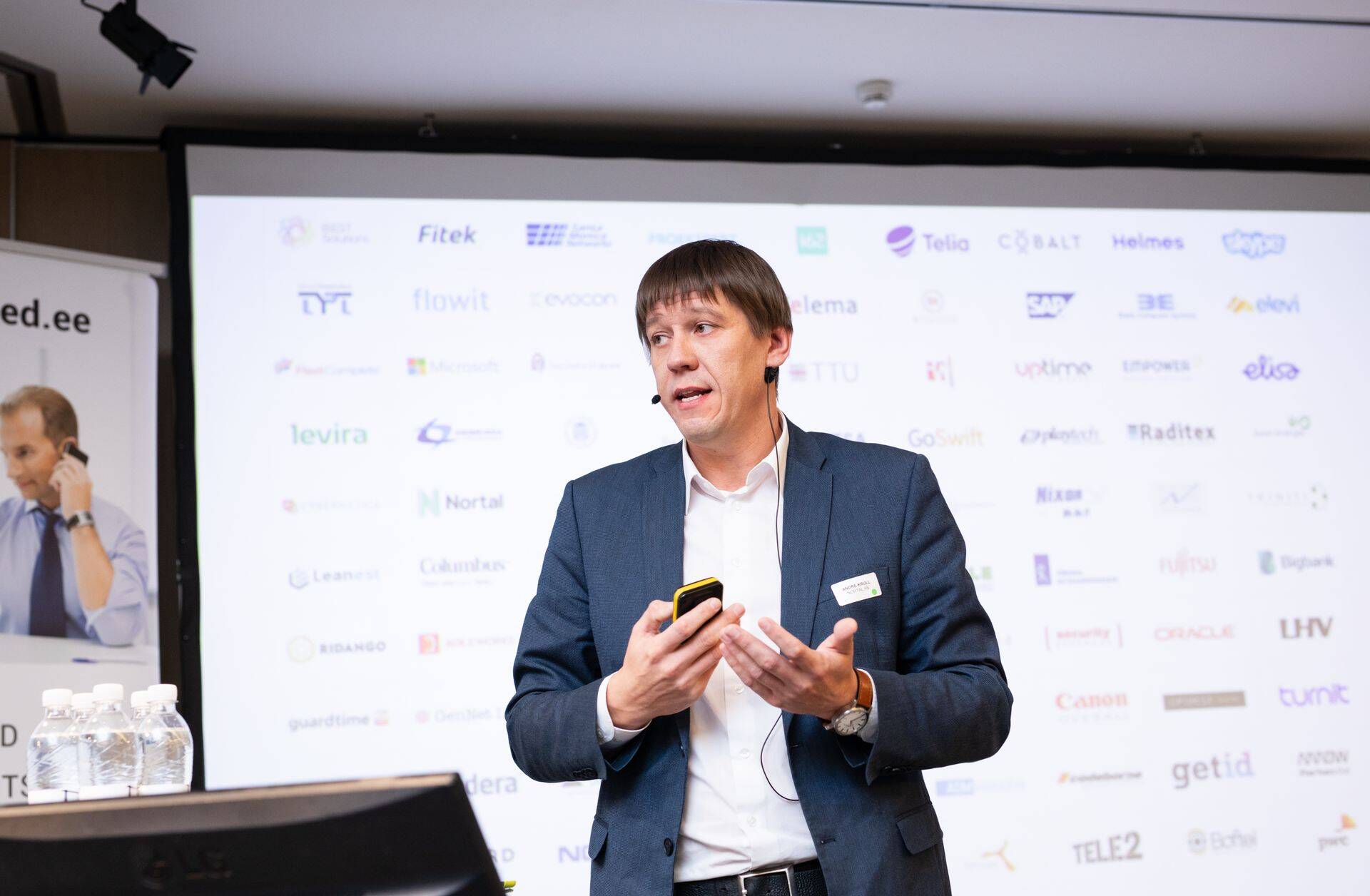 Nortali juhatuse liige ja ITLi president Andre Krull.