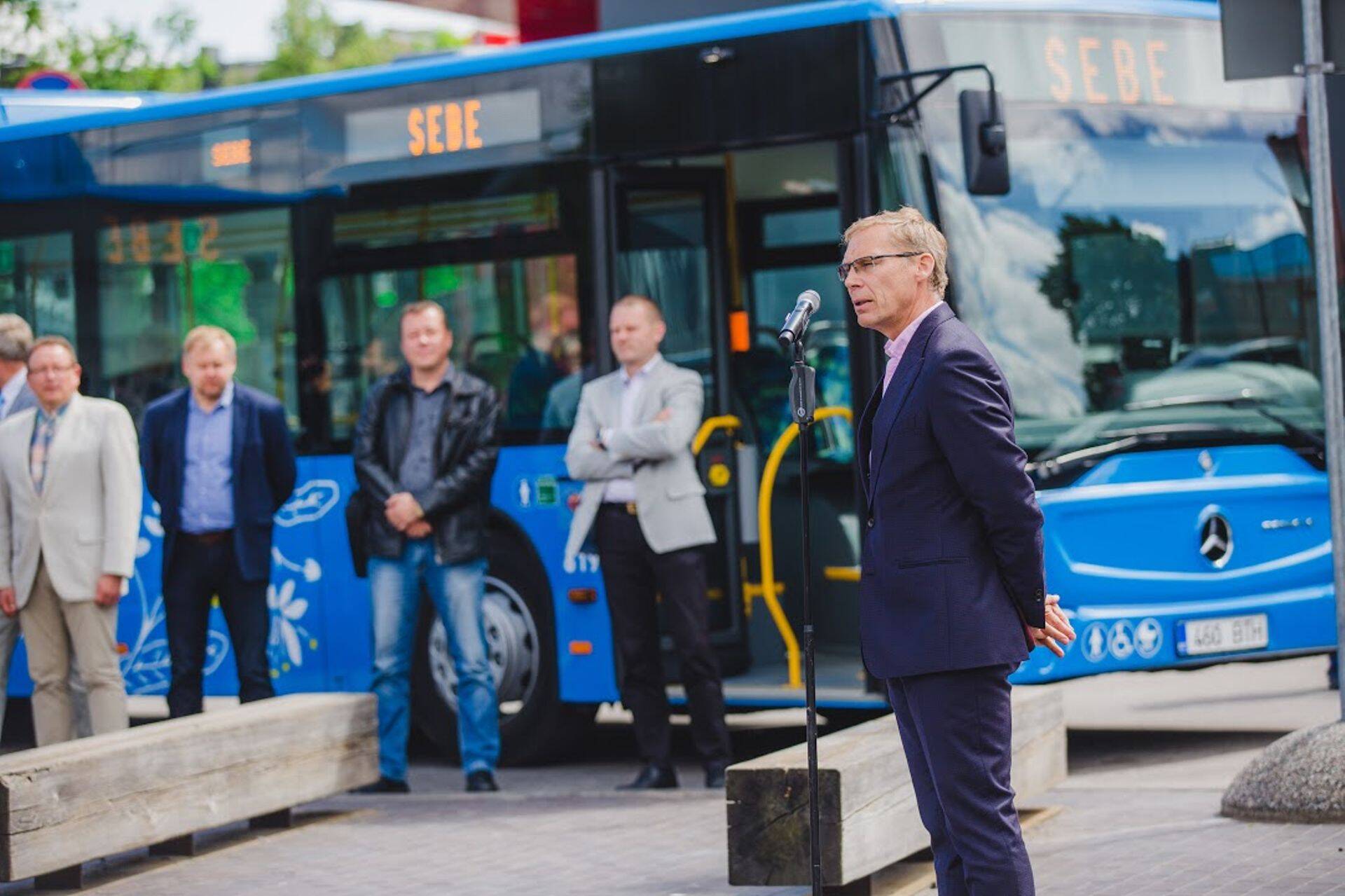 Sebe tõi Pärnu linnaliinile uued bussid