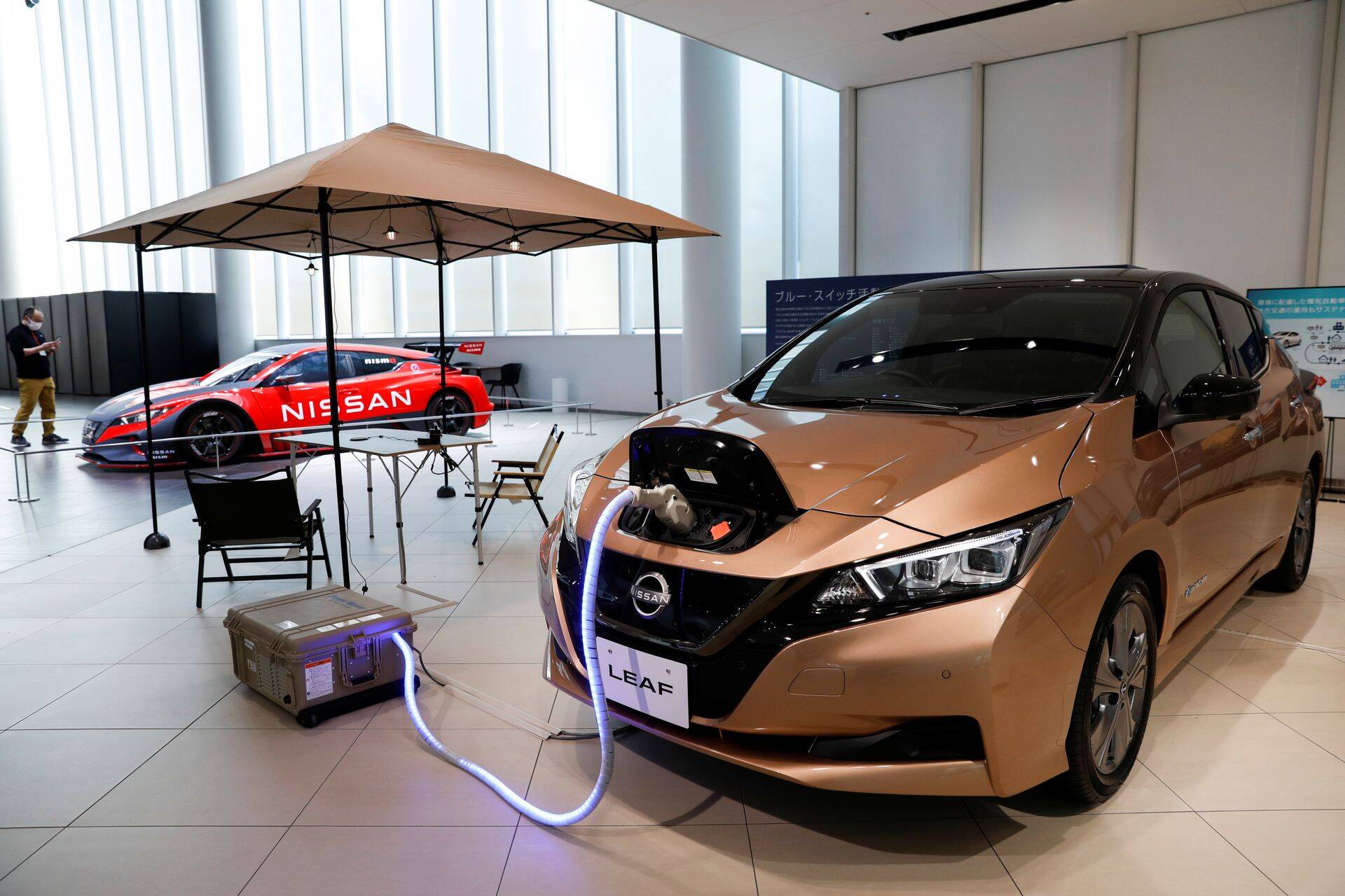 Nissan Leaf.