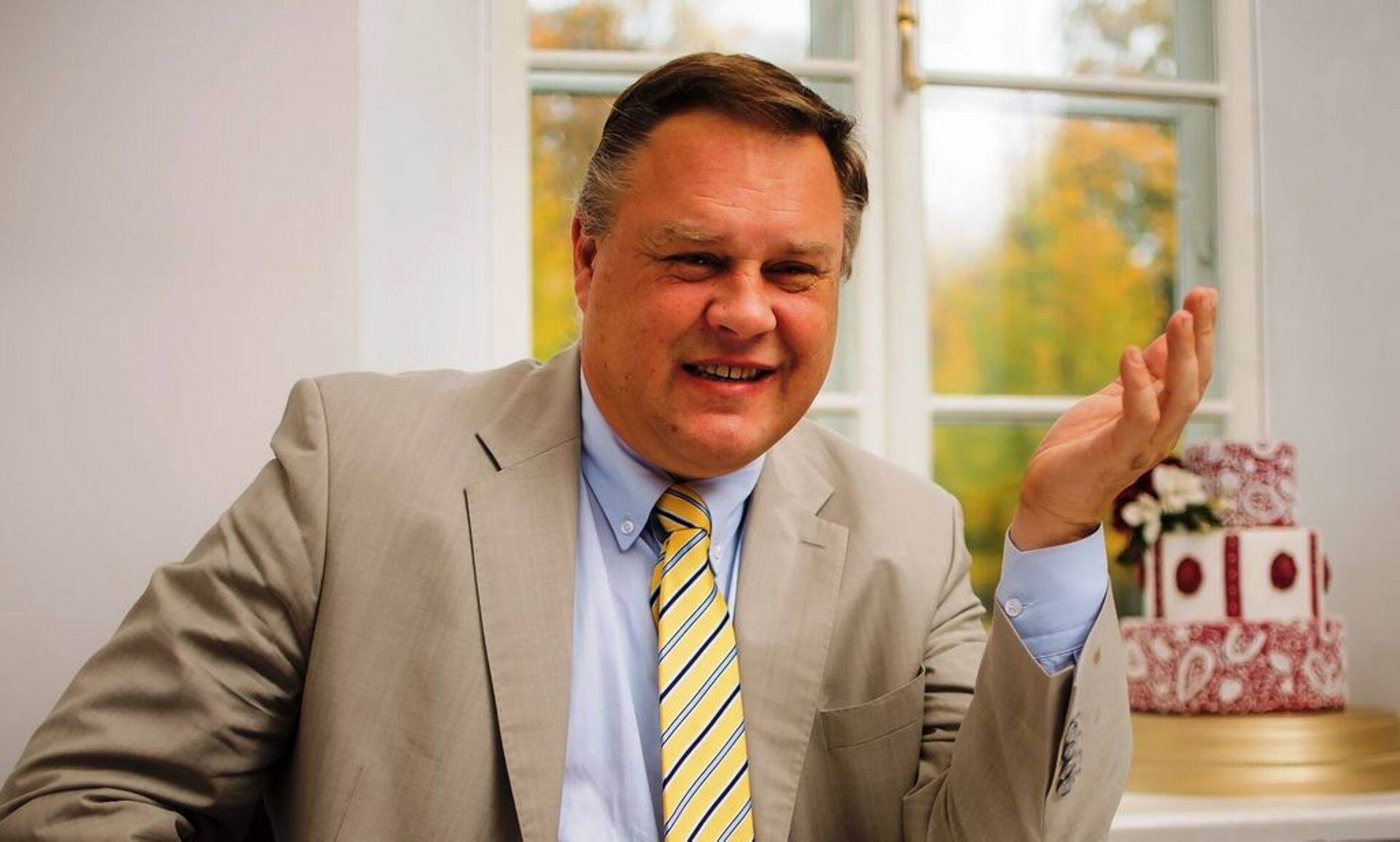 Ettevõtja Alger Tammiste (Eesti Vabaerakond).