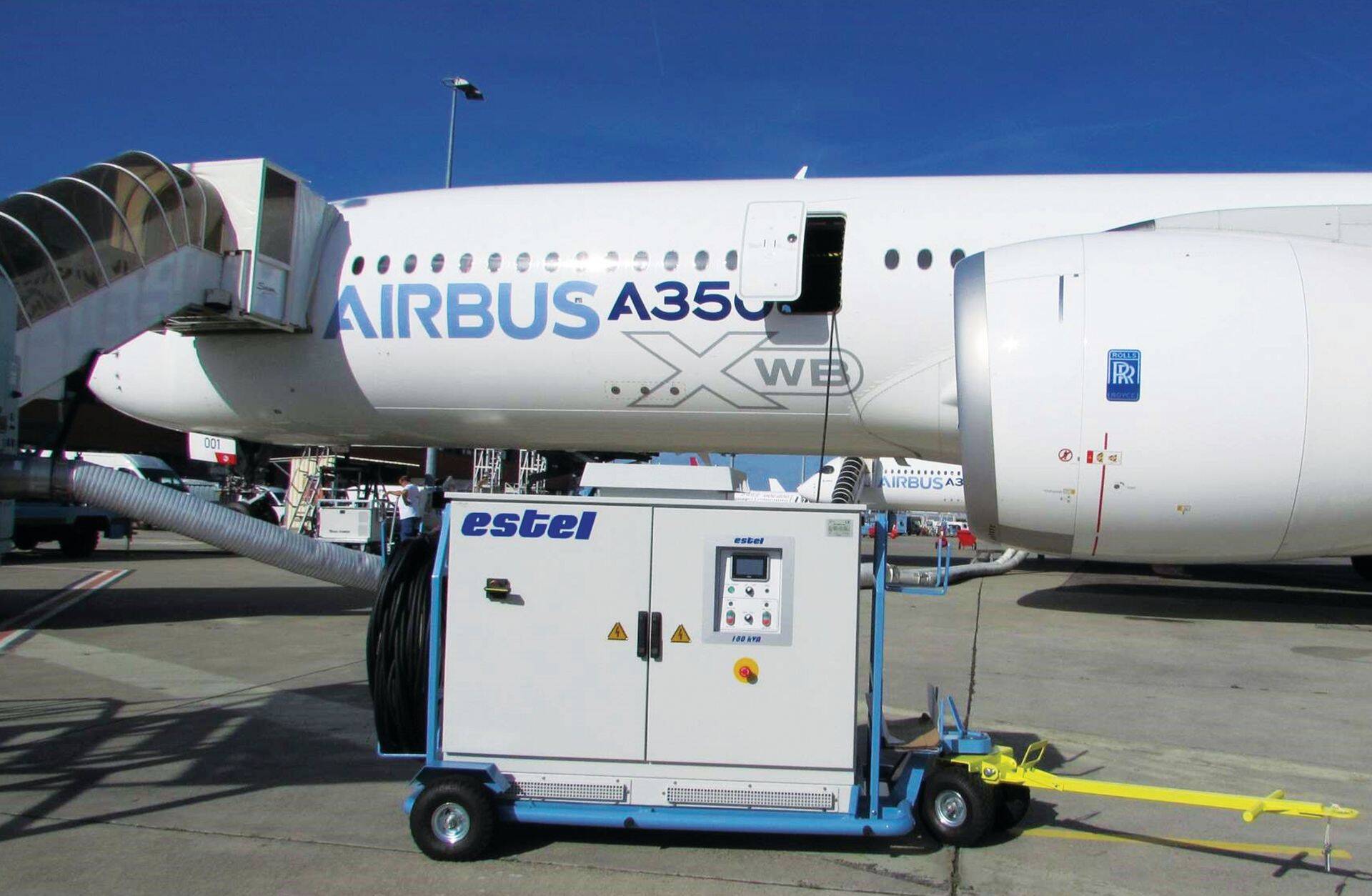 Estel on teenindandud Airbus aastast 2013