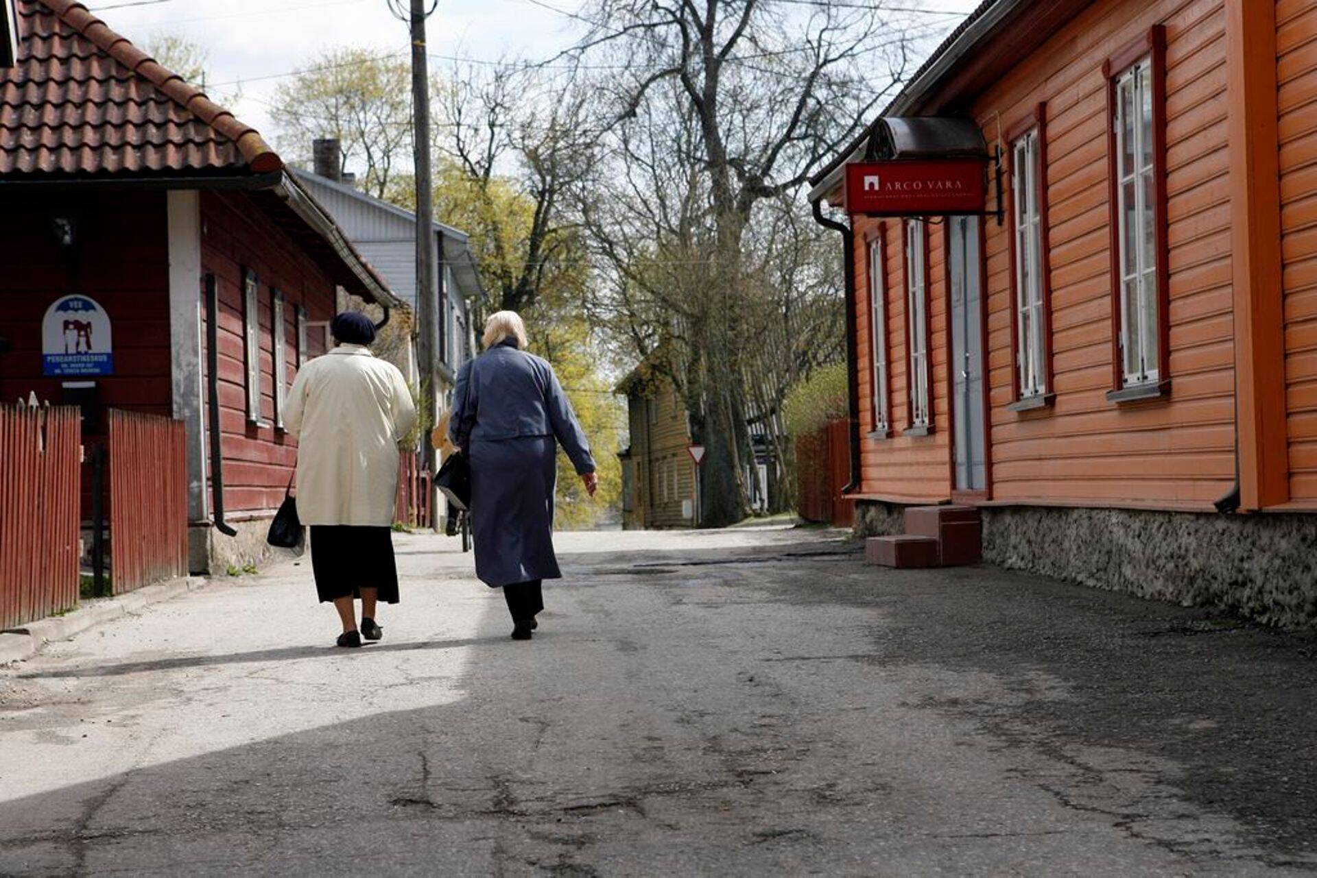 Puitmajad Paide kesklinnas