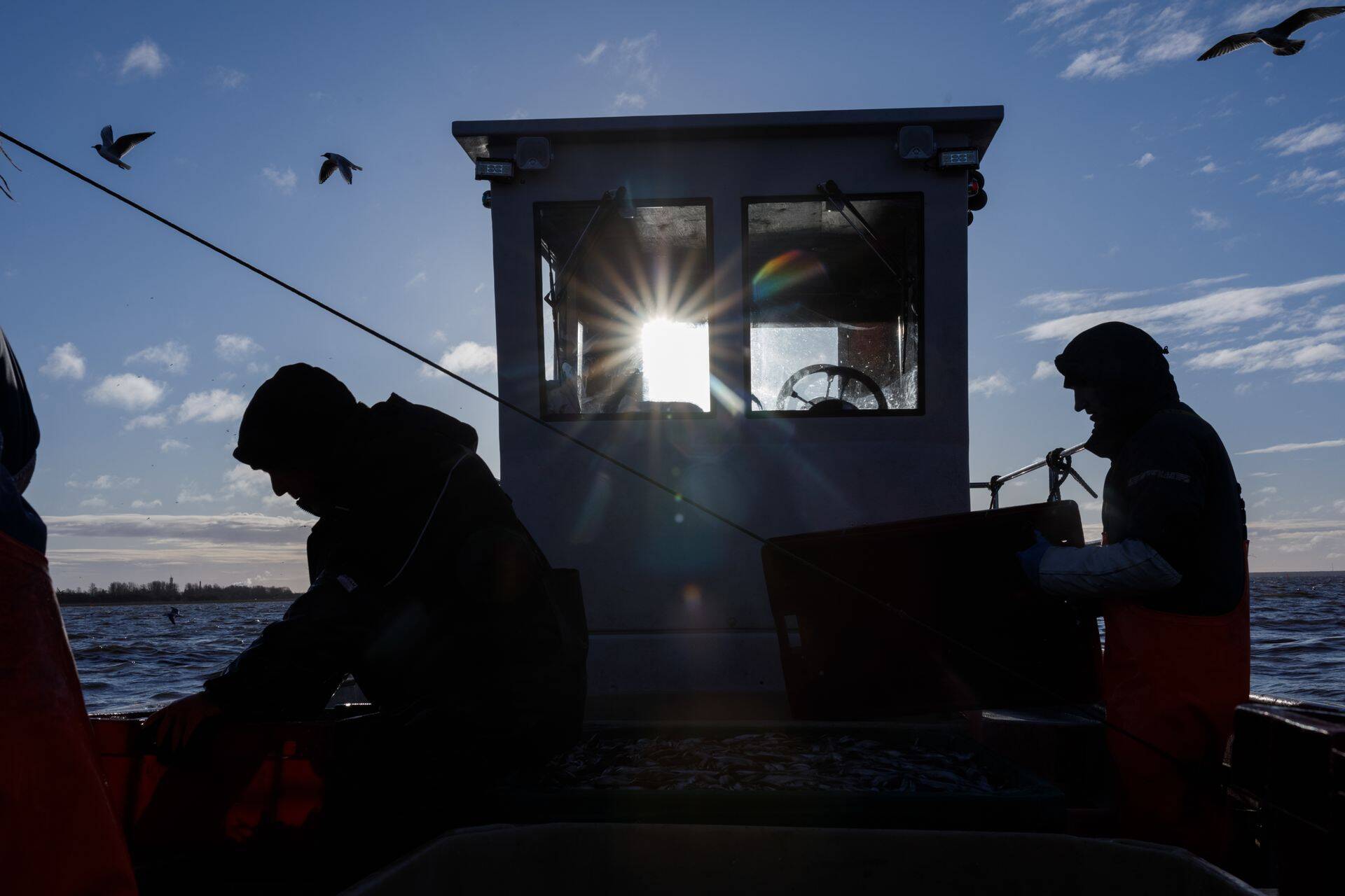 Kalapüük Pärnu lahel.