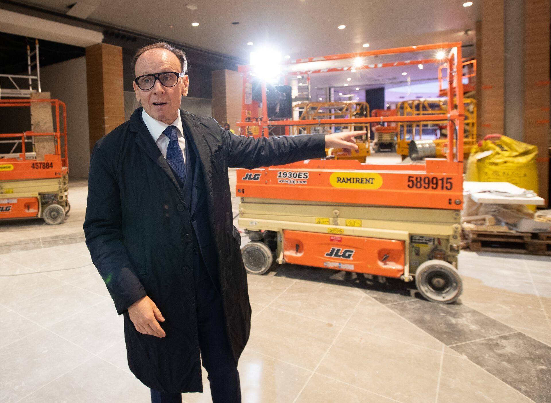 Paolo Michelozzi T1 Mall of Tallinna ehitusel