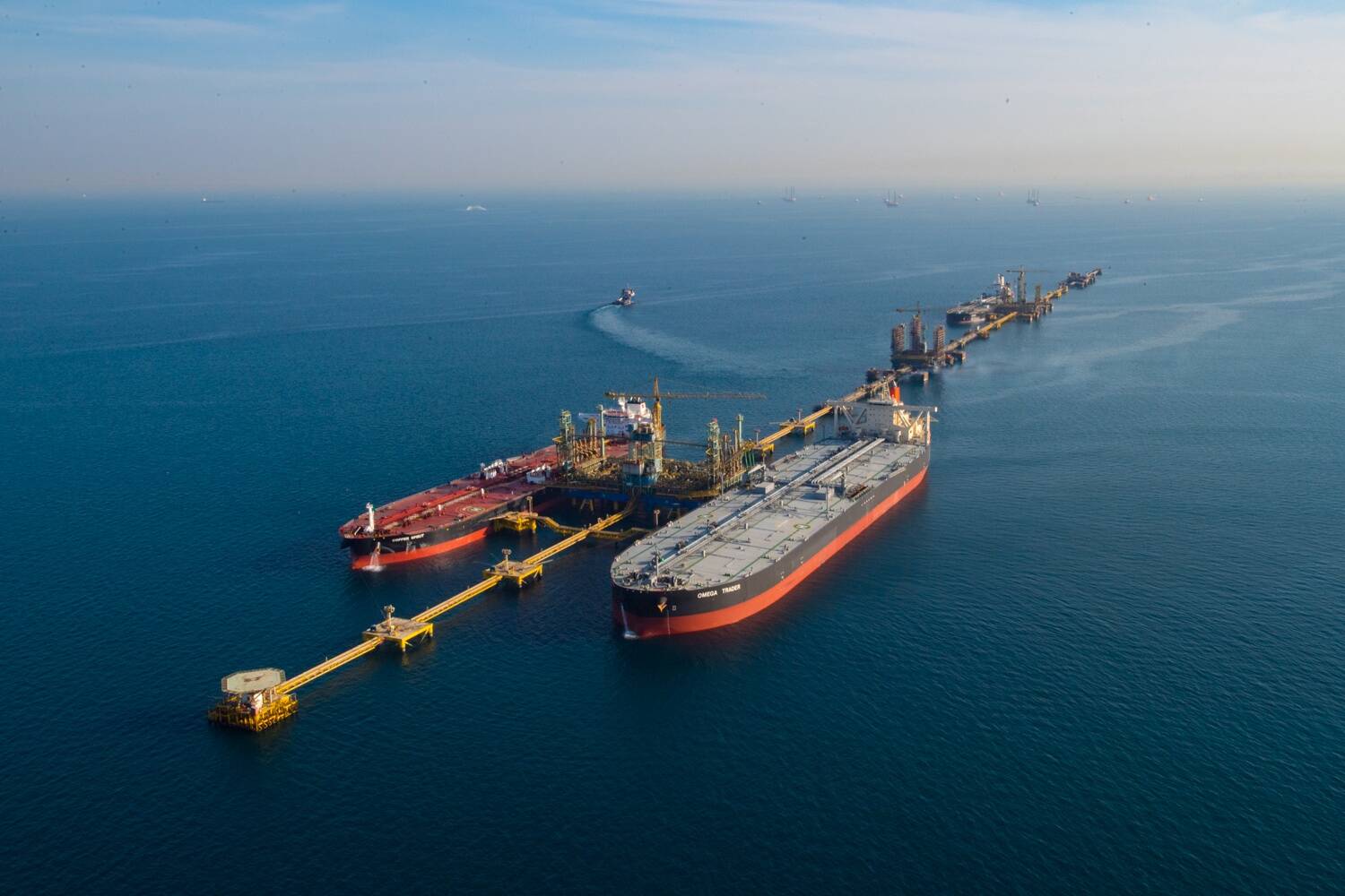 Saudi Aramco naftaterminal Ras Tanuras.