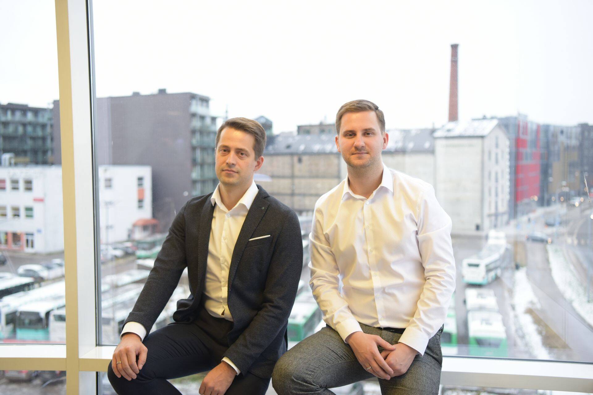 Admiral Marketsi juhatuse liige Dmitri Lauš ja tegevjuht Sergei Bogatenkov.