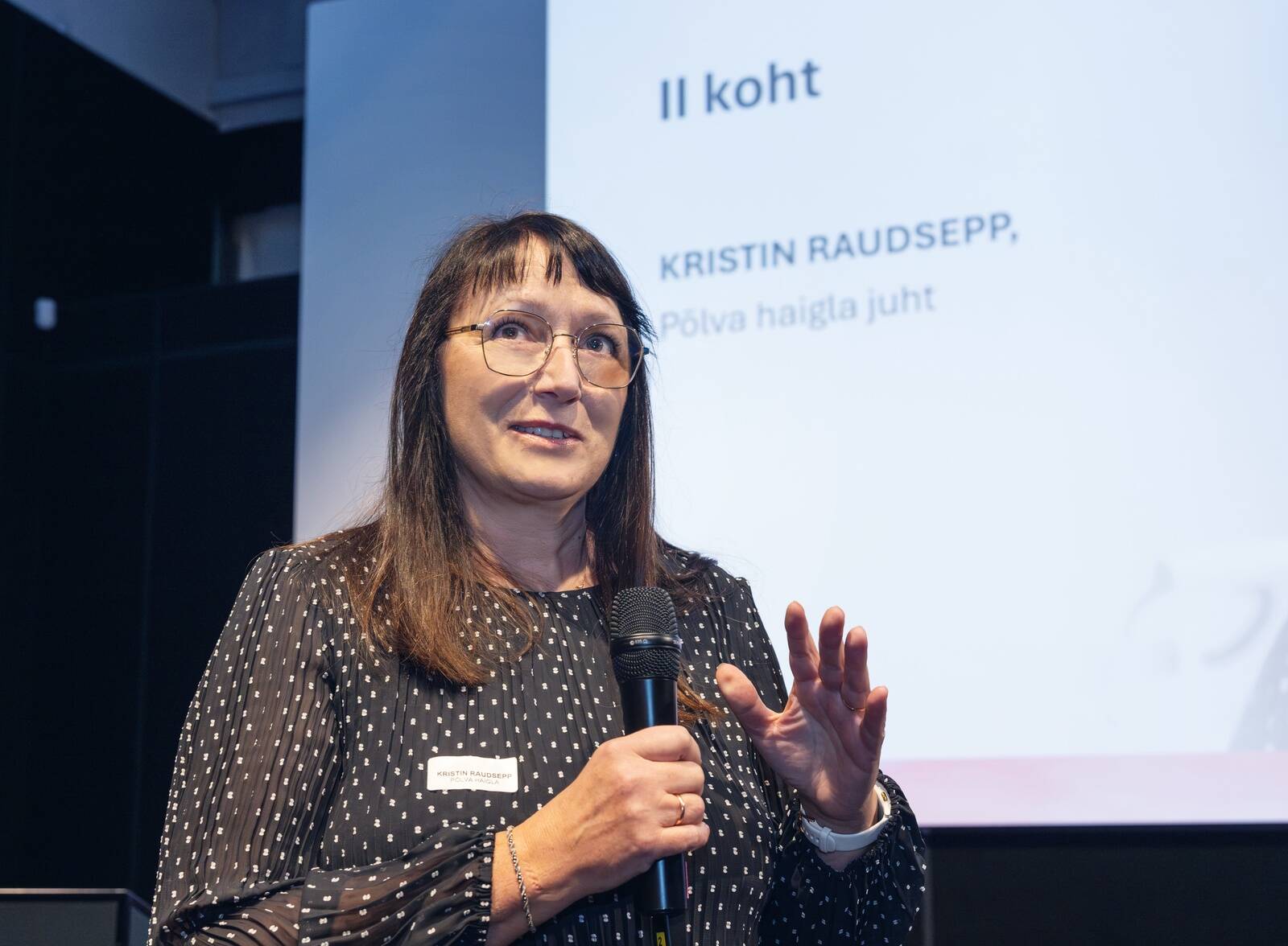Põlva haigla juht Kristin Raudsepp.