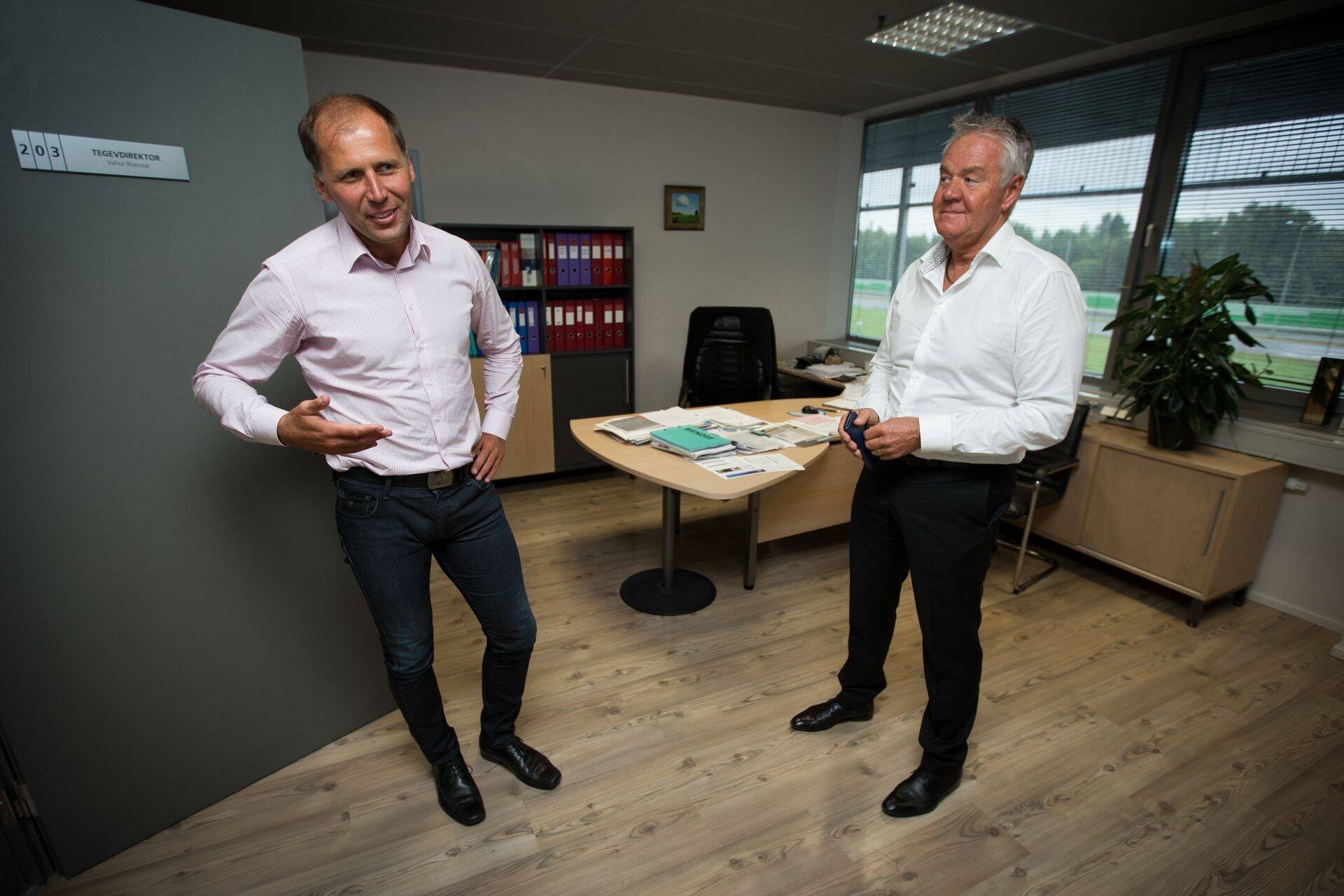 Vahur Roosaare ja Peter Hunt