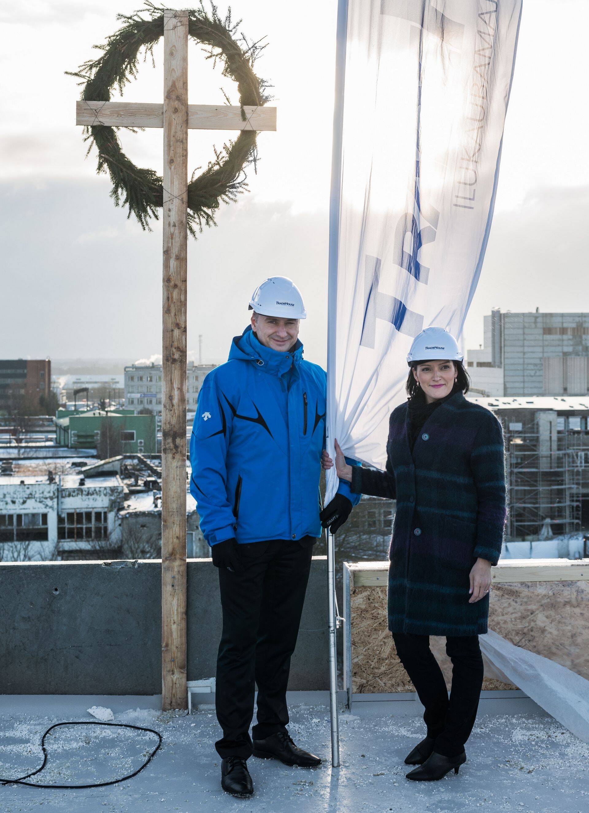 Tradehouse omanik Avo Kivimaa ja Tradehouse tegevjuht Laura Kuldkepp