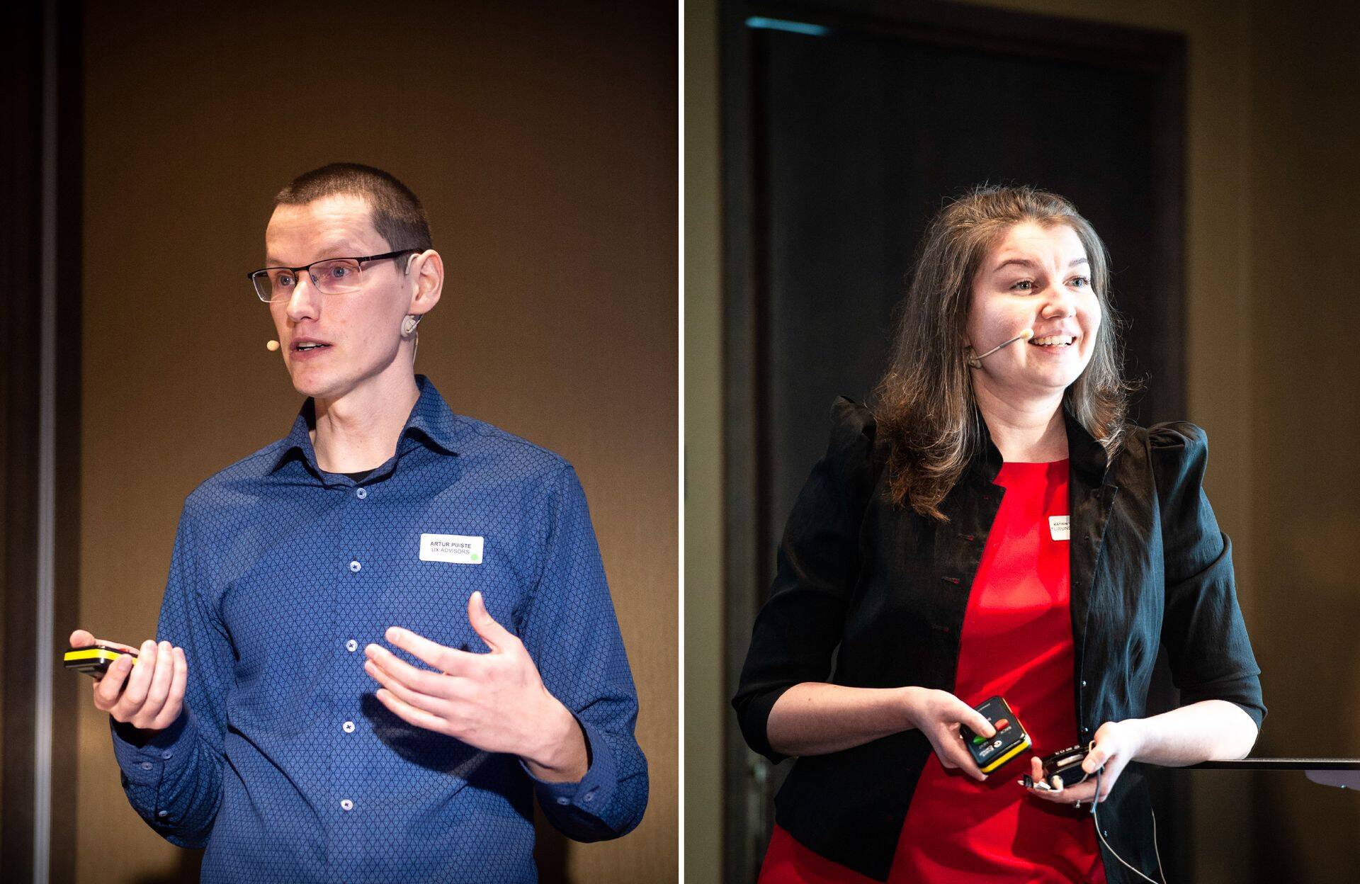 Artur Puiste ja Katrin Vilimaa-Otsing.