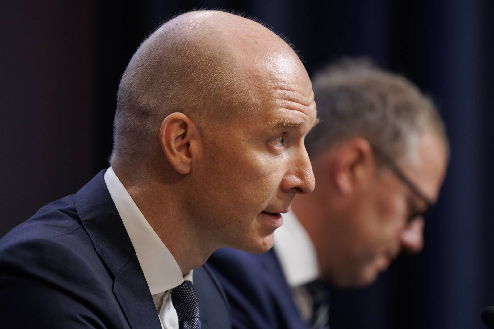 Vabastusklausliga lubatavat maksimaalset riigieelarve puudujääki ei ole otstarbekas kogu ulatuses ära kasutada, rõhutab keskpank. Pildil Eesti Panga president Madis Müller.