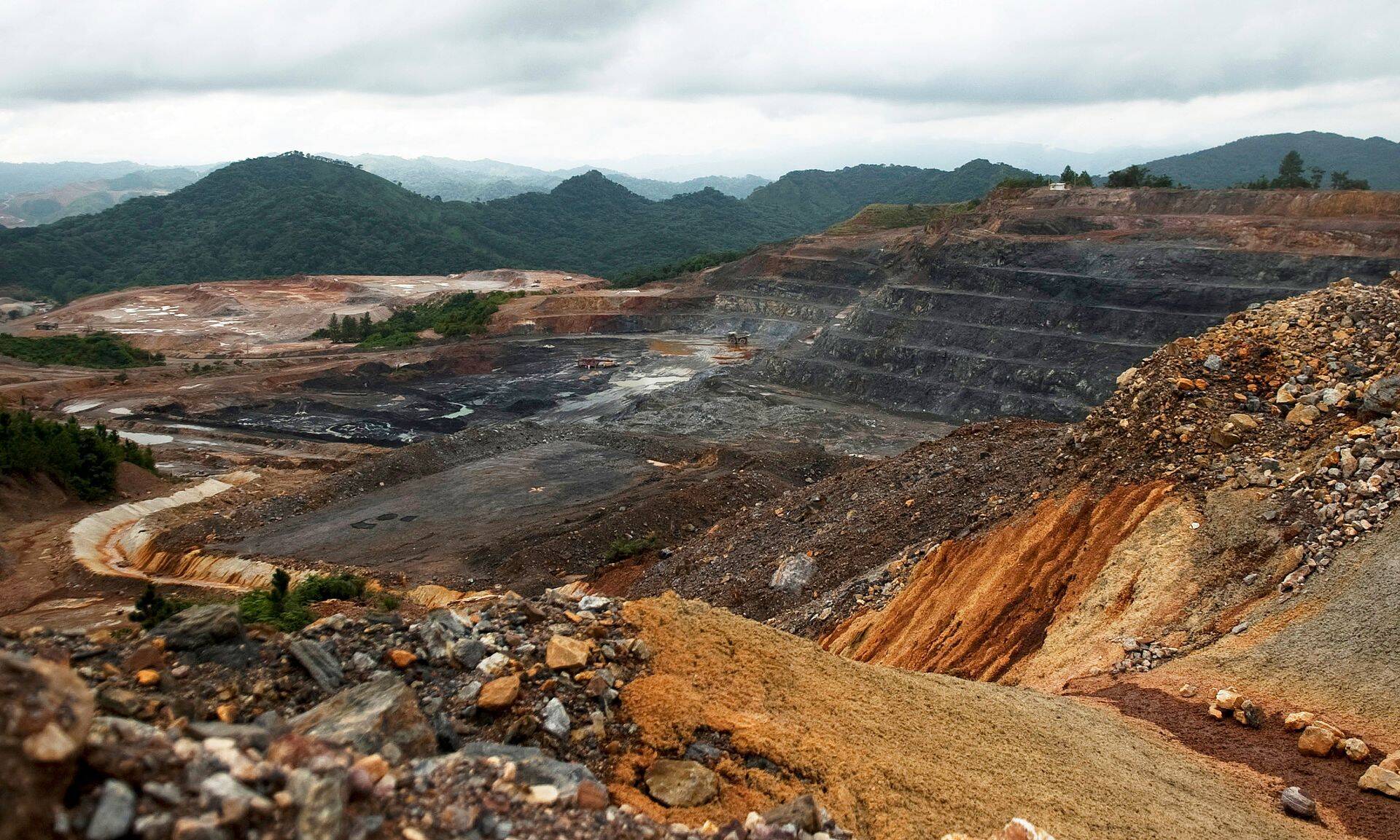 Barrick Goldi kullakaevandus Tšiilis.