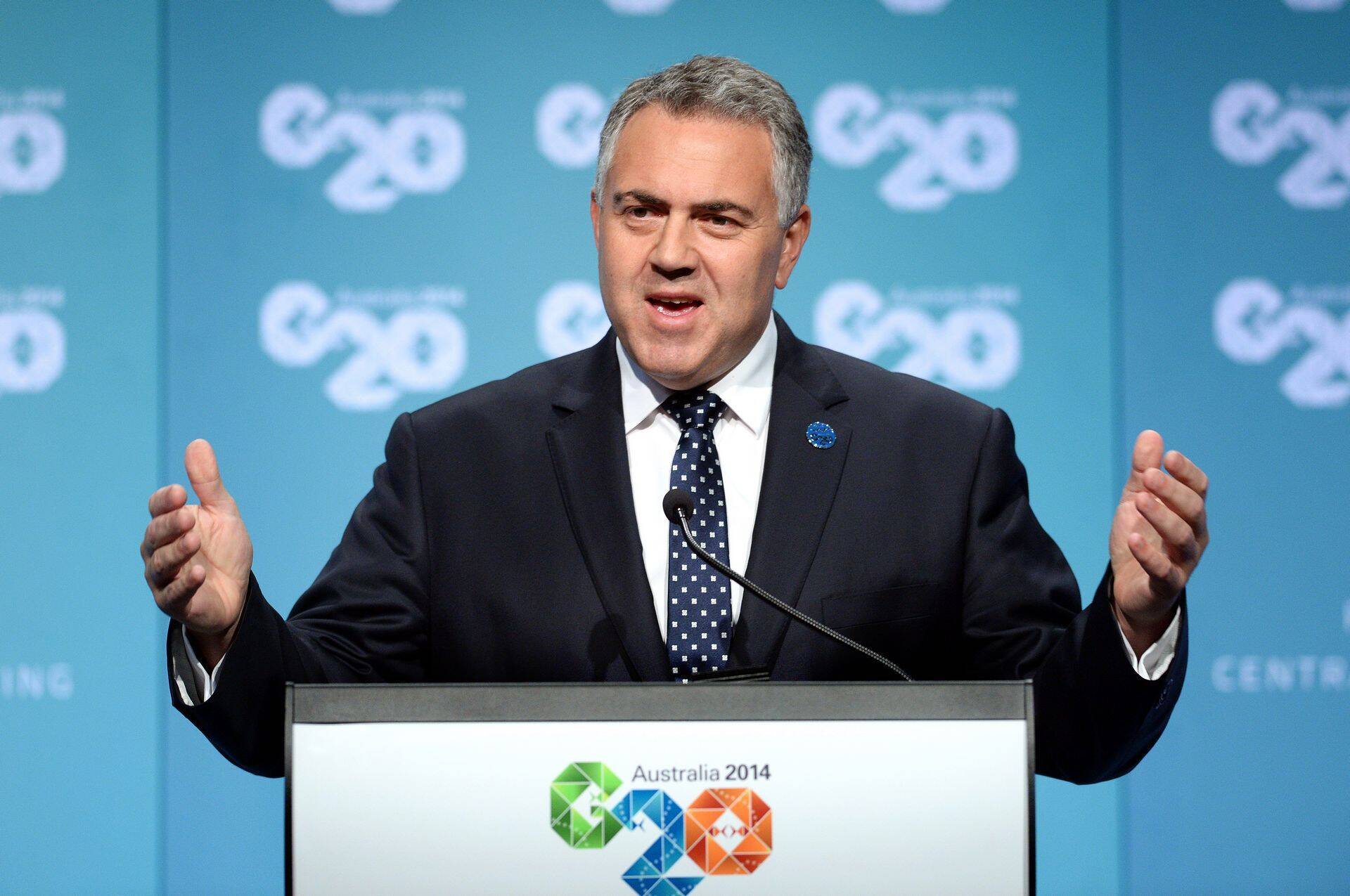 Austraalia rahandusminister Joe Hockey