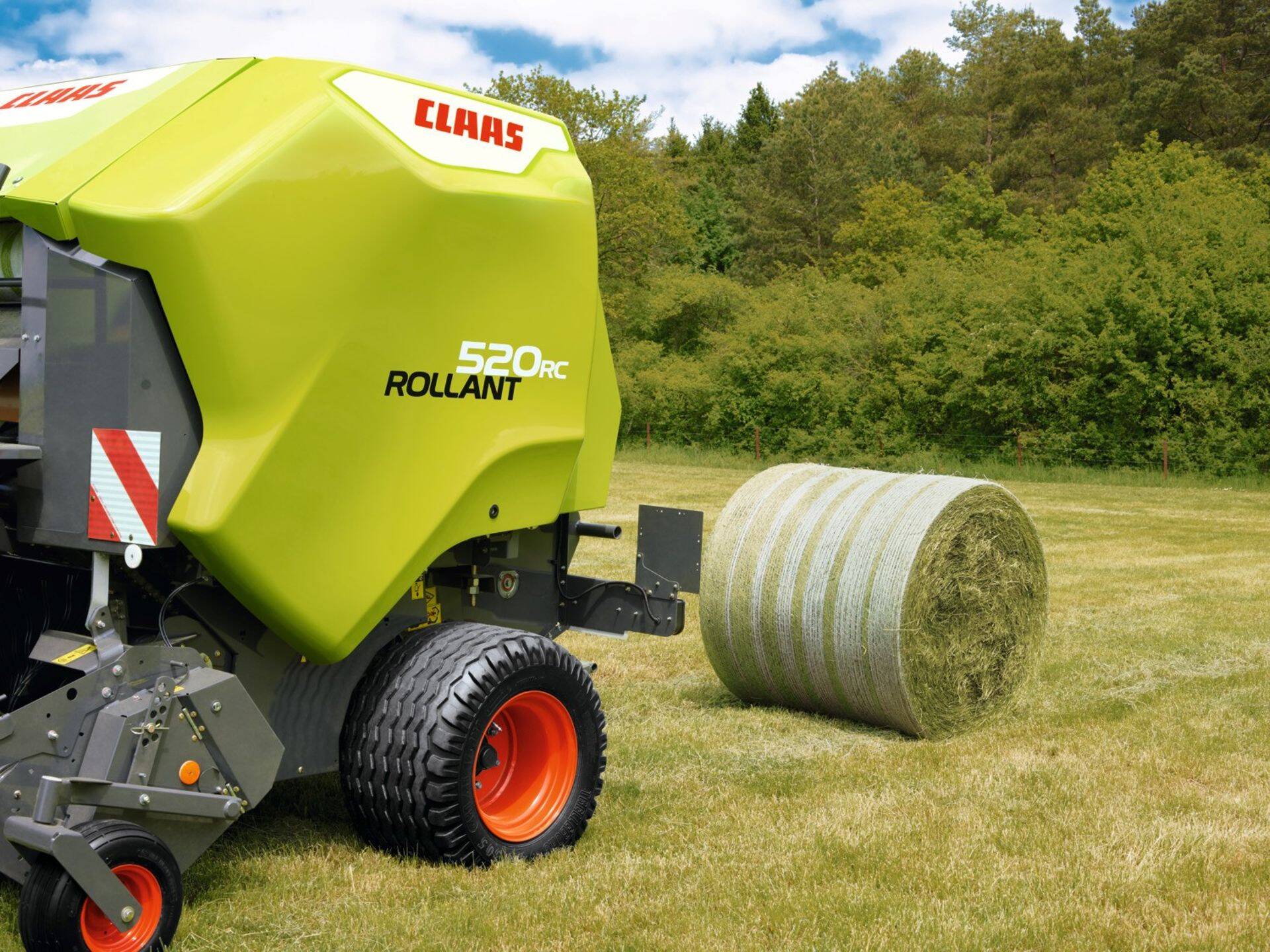 CLAAS ROLLATEXi pallivõrk on väga kvaliteetne.