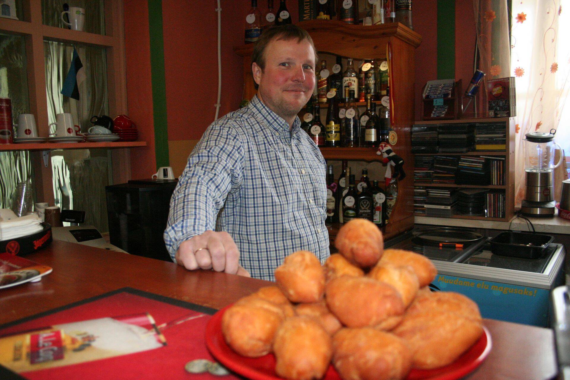 Põlva suurimaks toitlustajaks kasvanud perefirma Britney juht ja omanik Jaan Koort.