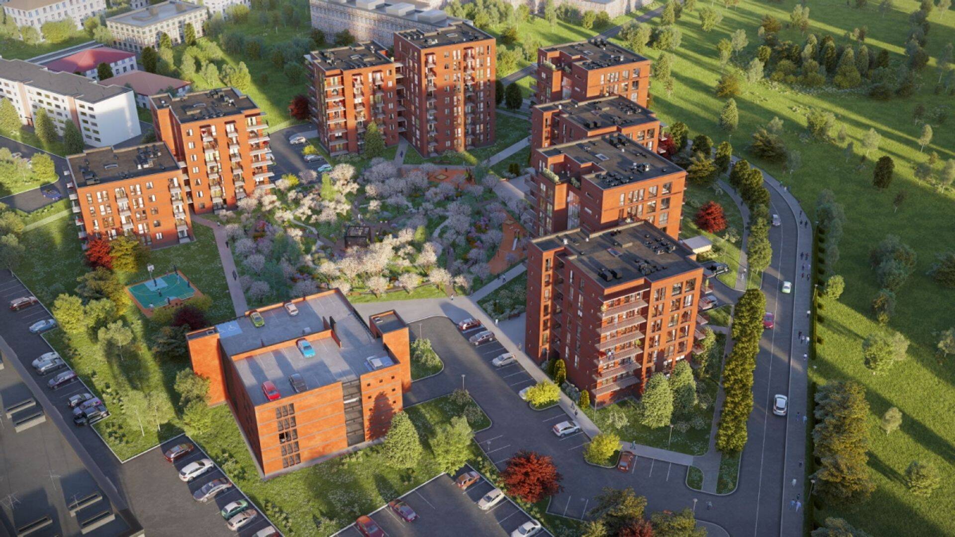 Manufaktuuri kvartali üürimajad