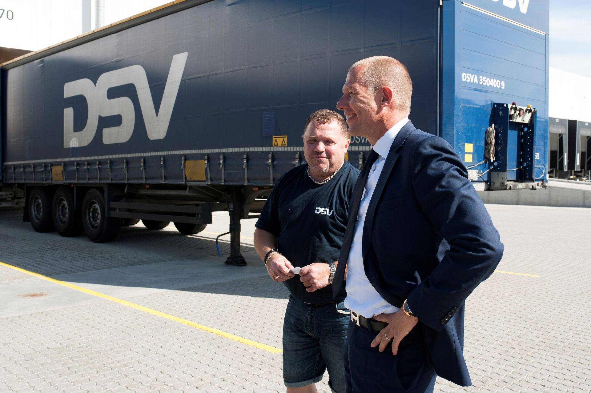 Taani veofirma DSV tegevjuht Jens Bjorn Andersen.