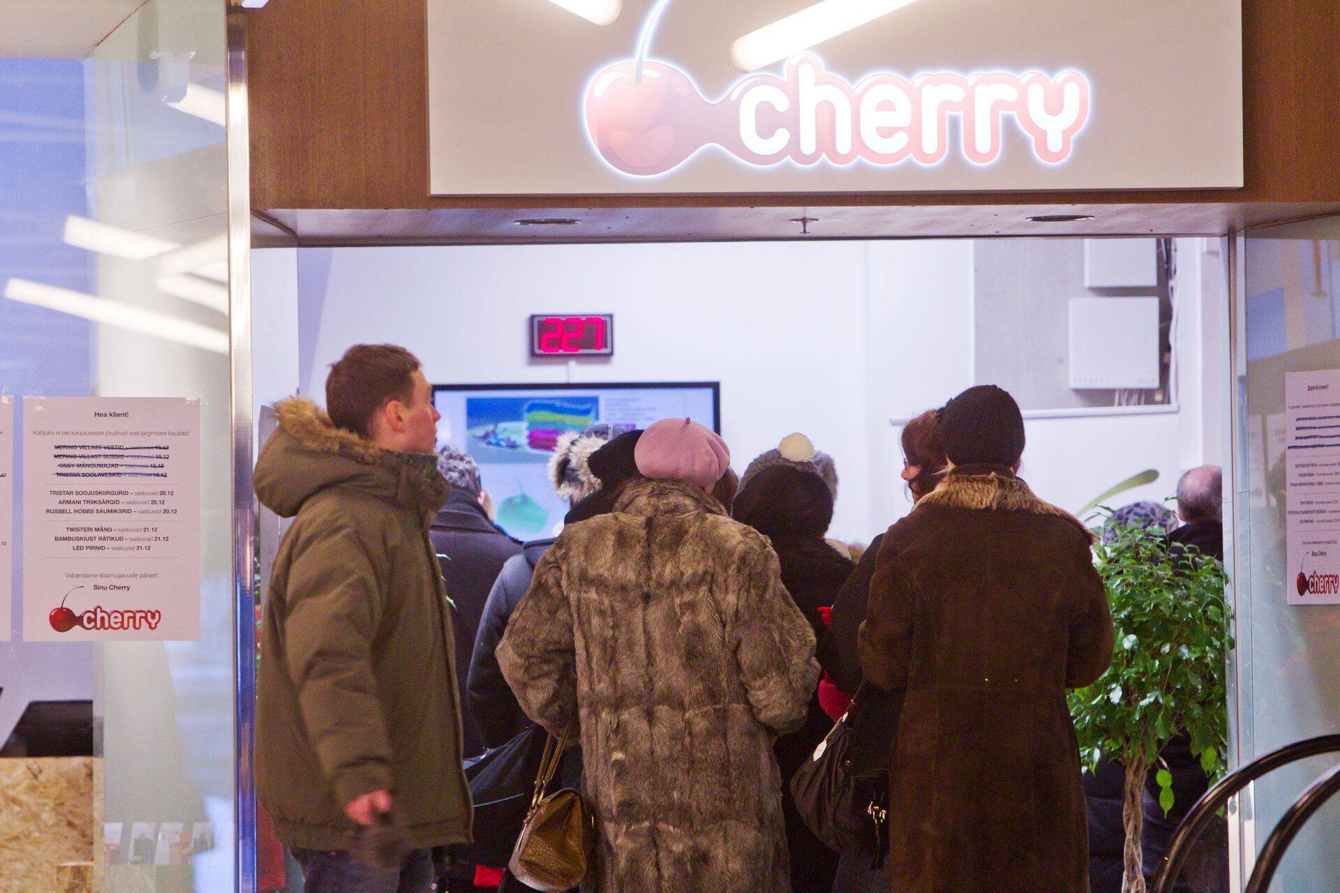 Cherry kaubaäri kahjumit maksid kinnid teenuste äri ning reiside müük