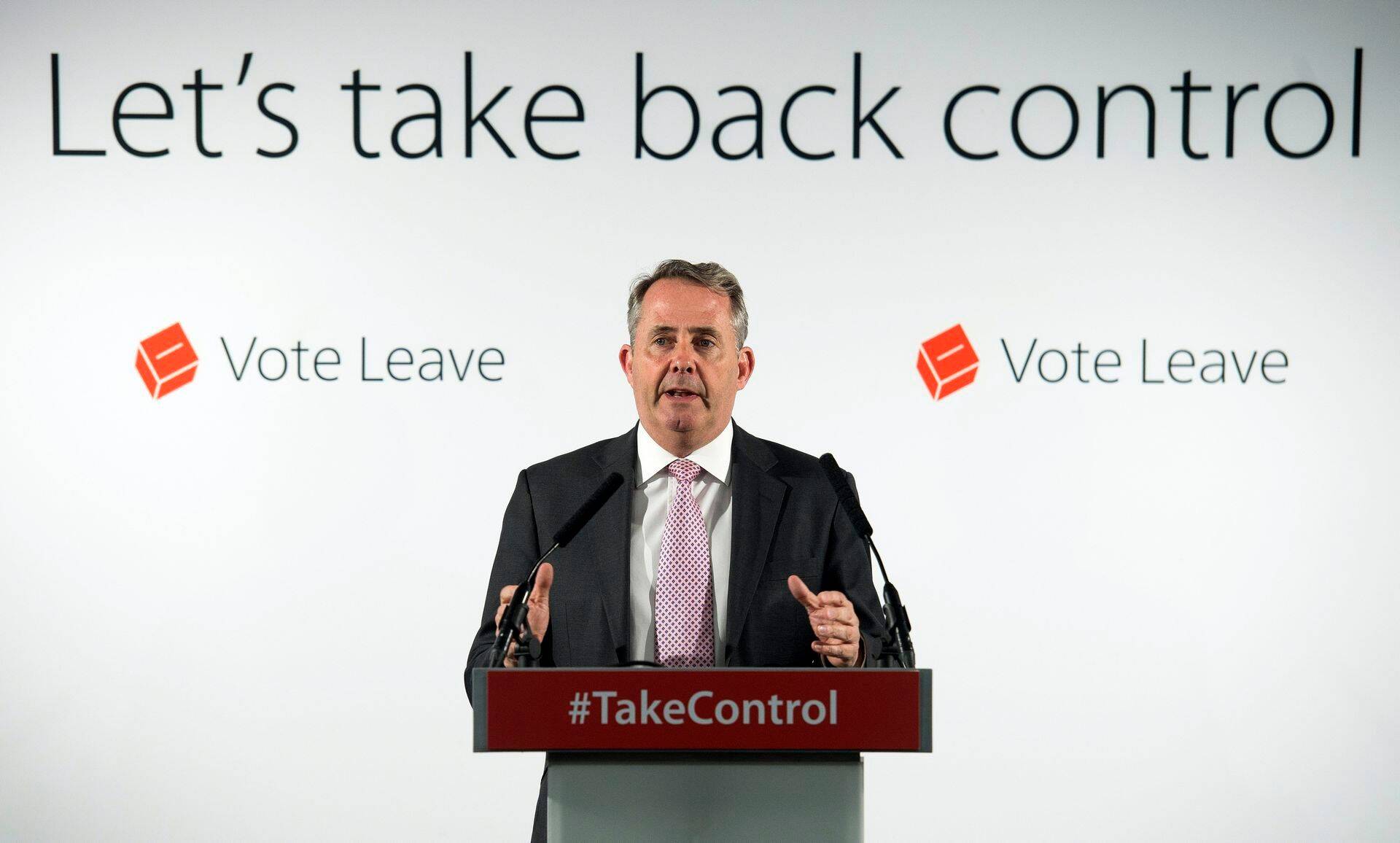 Väliskaubanduse minister Liam Fox oli EList lahkumise pooldajate juhtfiguure