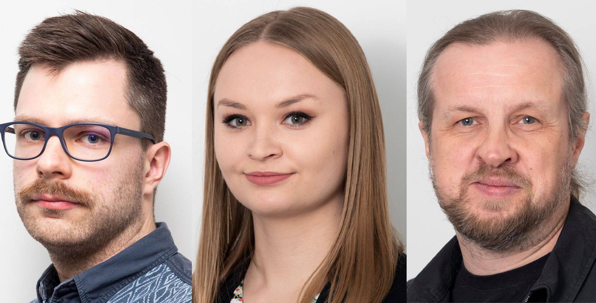 Karl-Eduard Salumäe, Laura Saks, Neeme Korv.