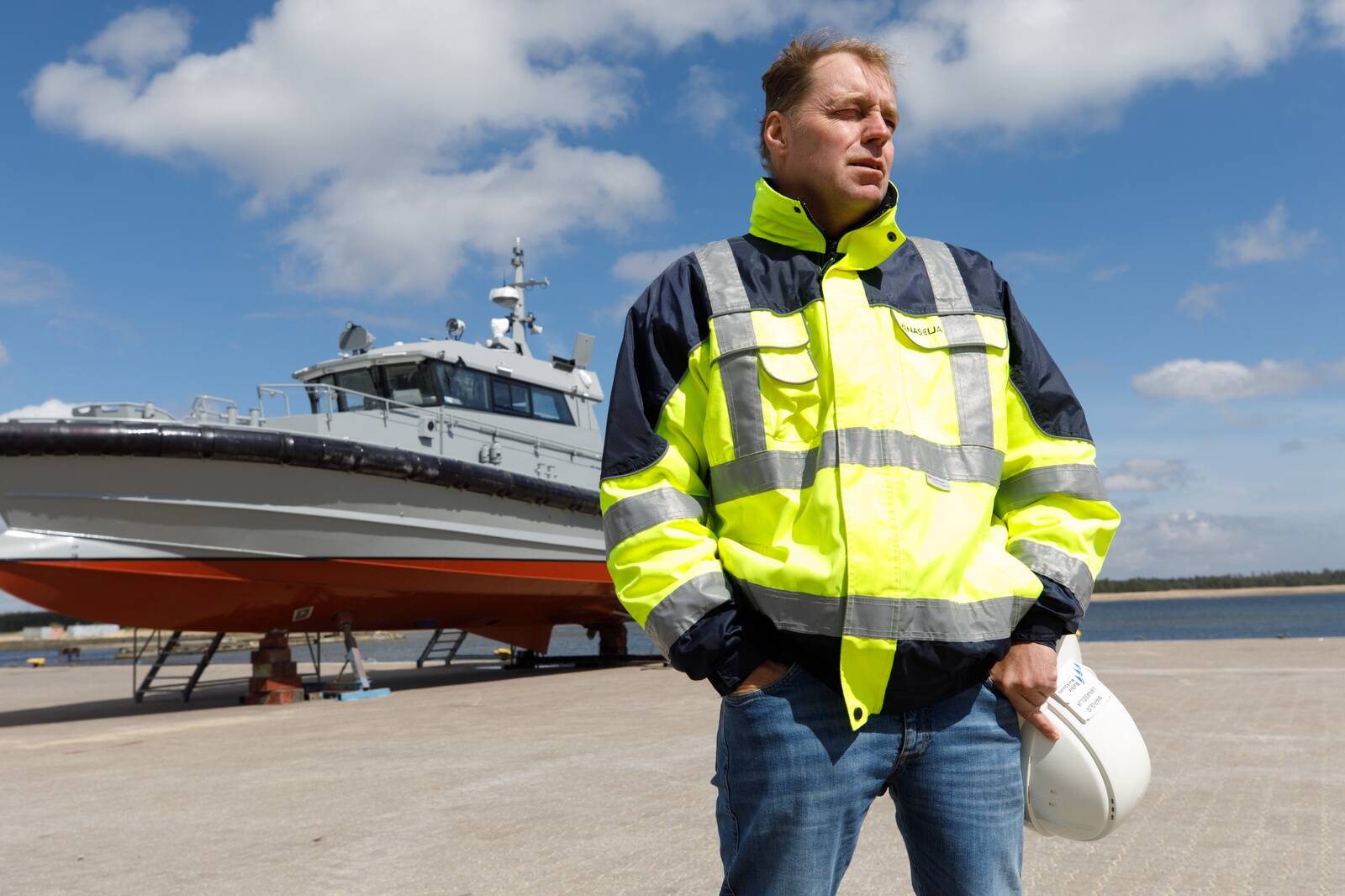 Baltic Workboatsi juht Margus Vanaselja.