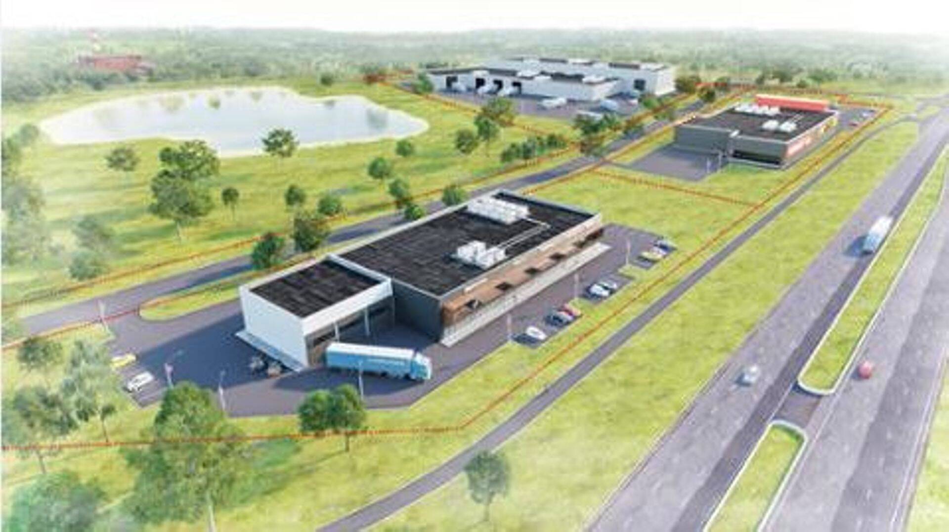 Tooma tehnopark Väo ristmiku lähedal