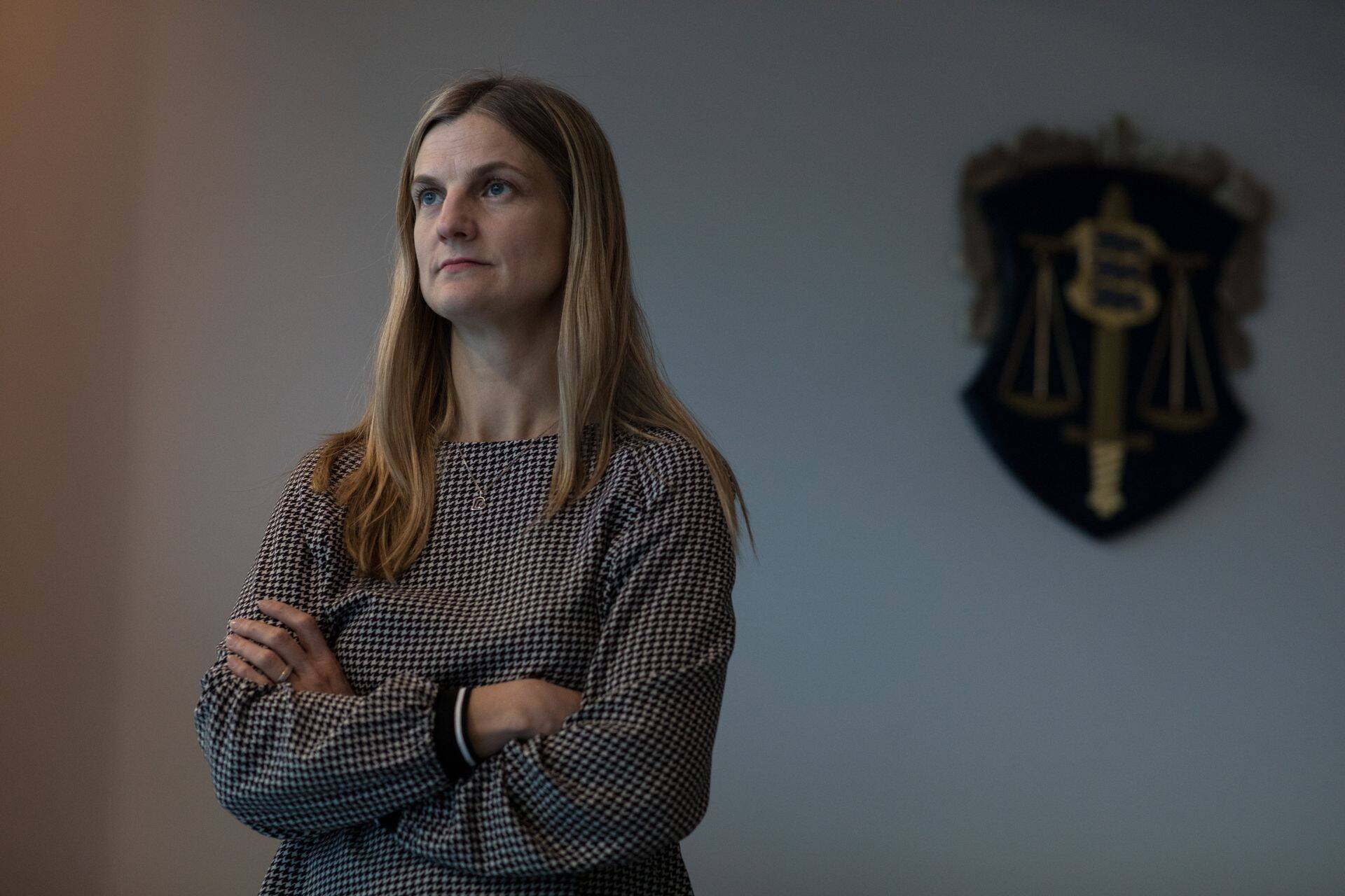 Majanduskuritegude osakonna ringkonnaprokurör Õnne Neare-Vaarmann.
