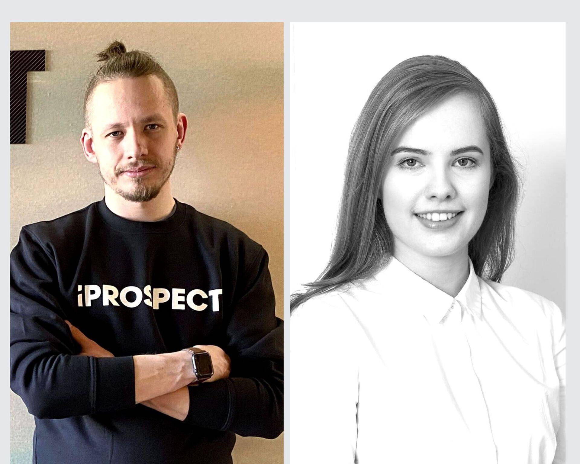 iProspect Eesti juht Roger Puks ja advokaadibüroo NJORD vandeadvokaat Tea Kookmaa.