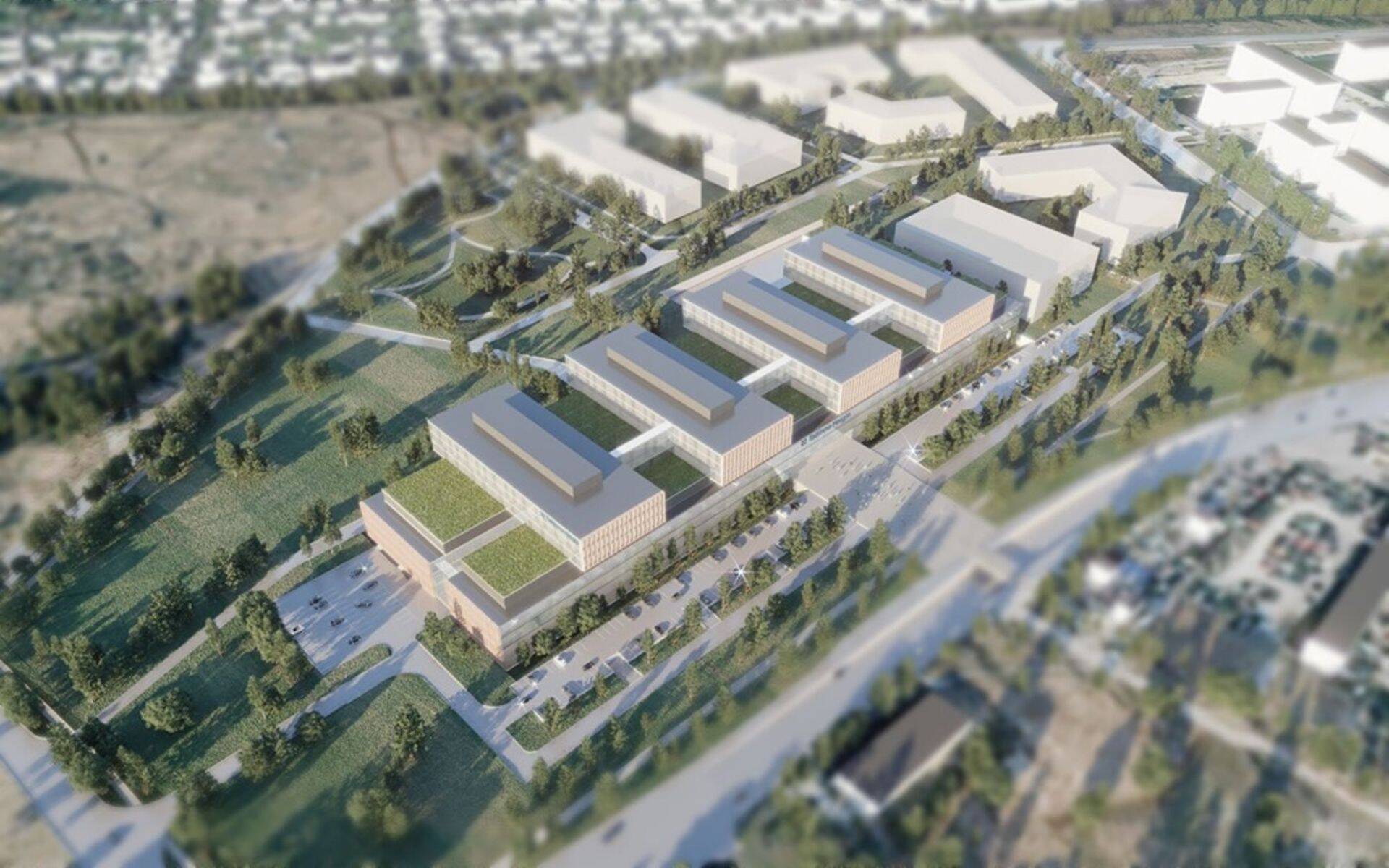 Kavandatav Tallinna Haigla.