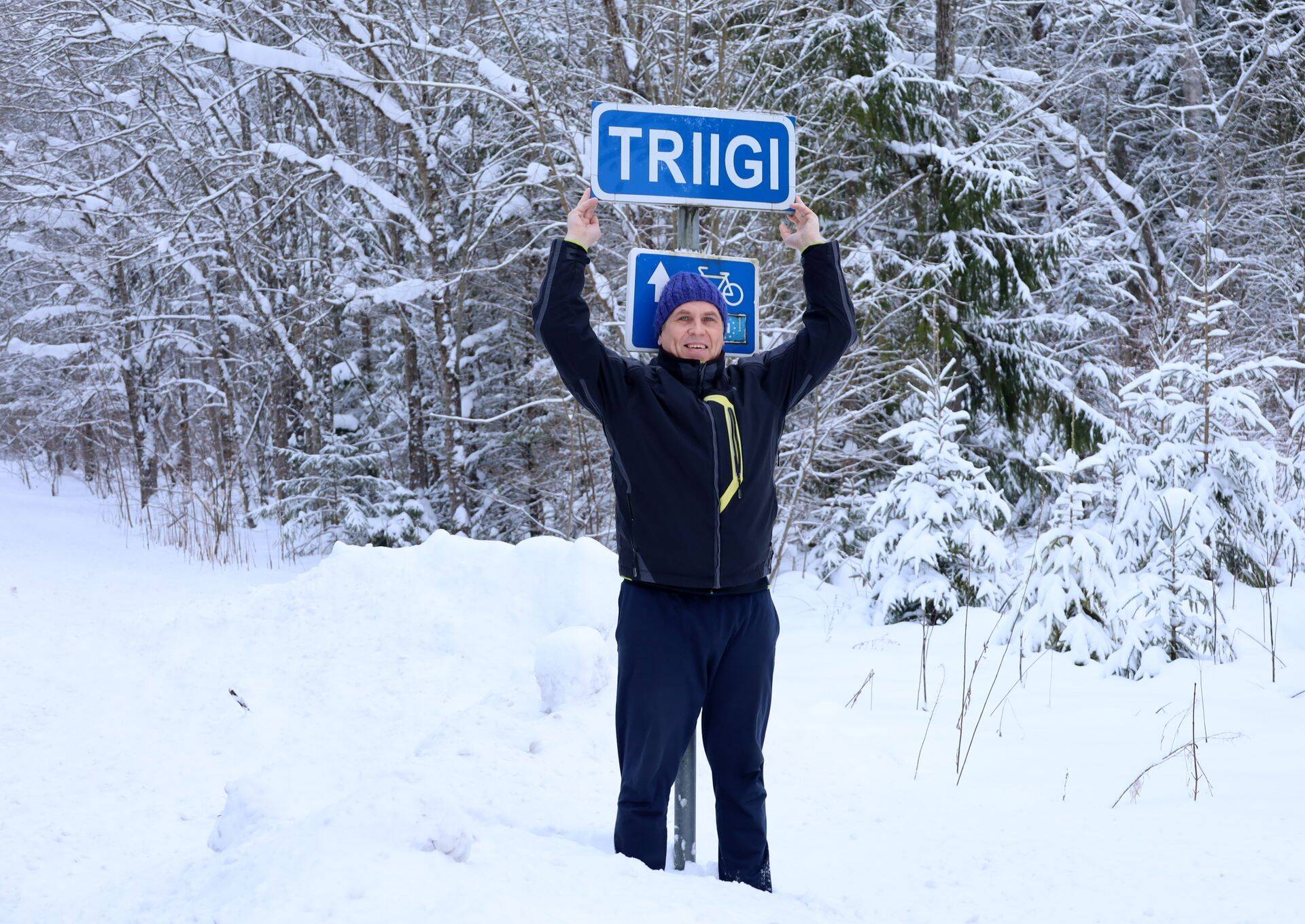Triigi külavanem Tarmo Rebane.
