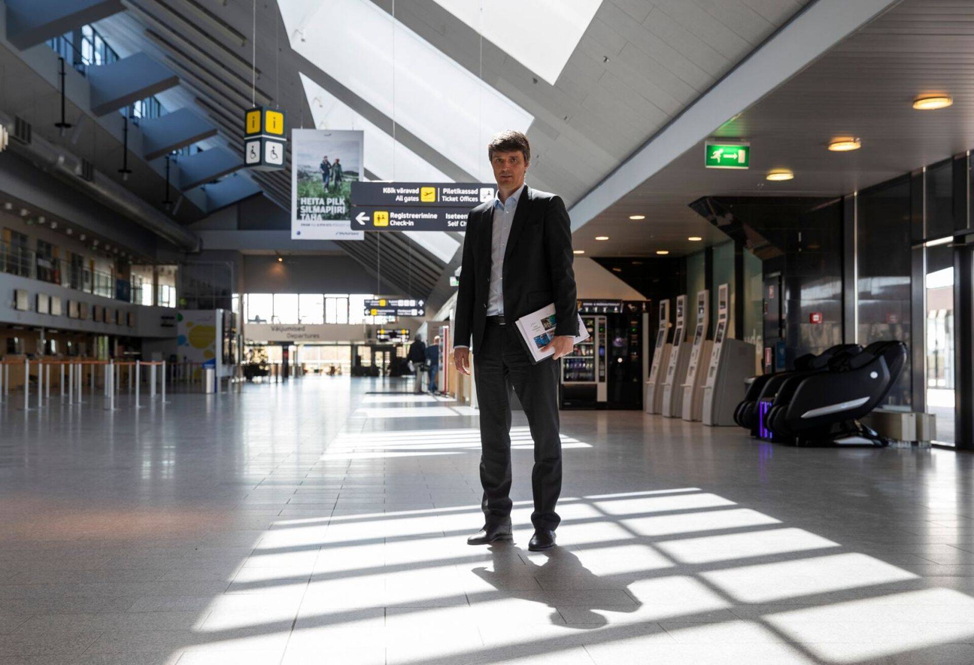 Глава Таллиннского аэропорта Рийво Тувике.