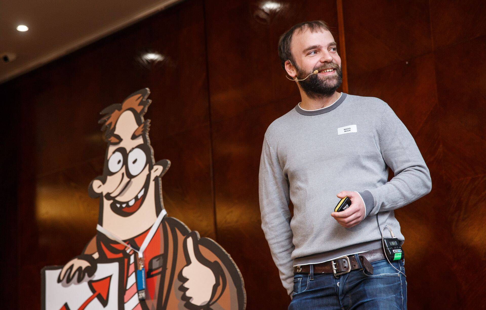 Investor Madis Müür, kes käis teisipäeval külas saates "Investor Toomase tund".