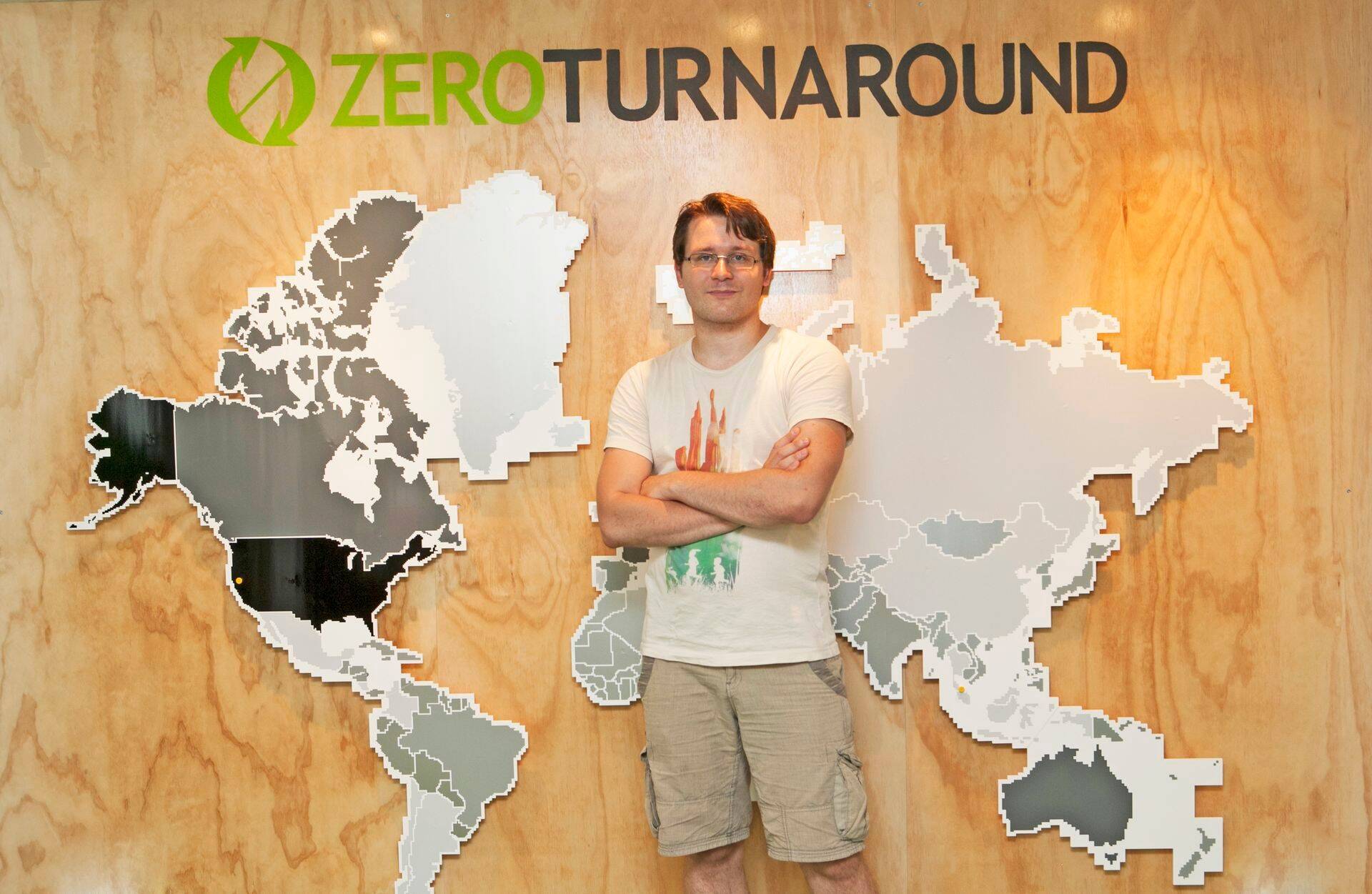 ZeroTurnaroundi tegevjuht ja asutaja Jevgeni Kabanov.