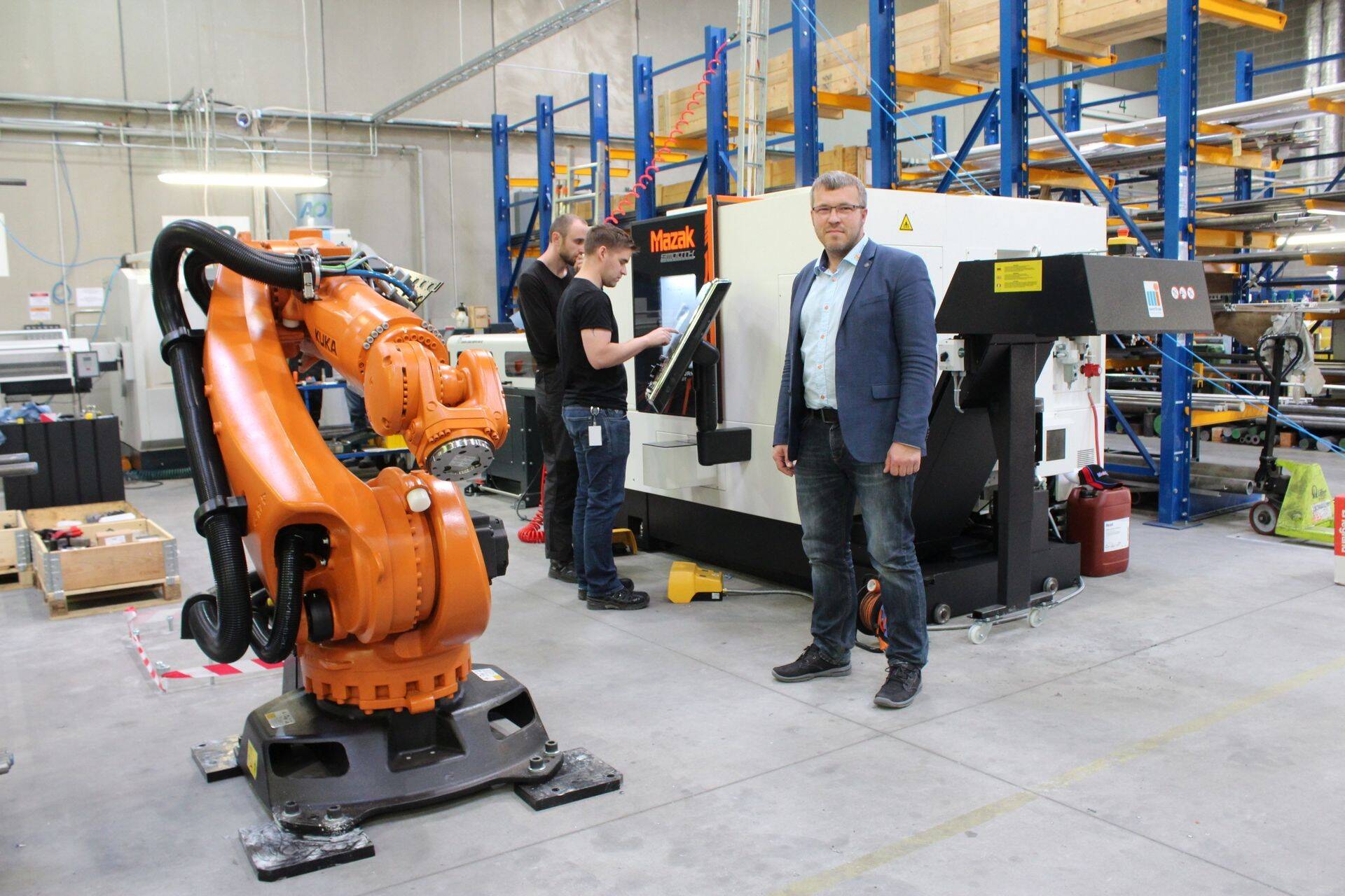 Metalli- ja masinatööstuse Radius Machining omanik Veljo Konnimois.