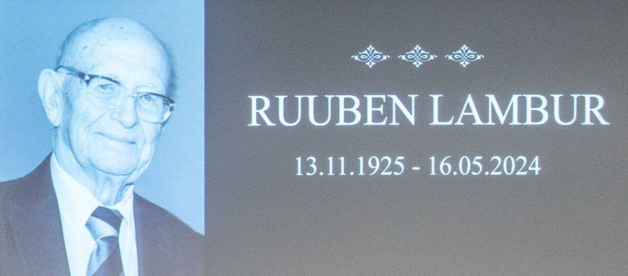 Ruuben Lamburi mälestuskivi on plaanis avada tema 99. sünniaastapäevaks.