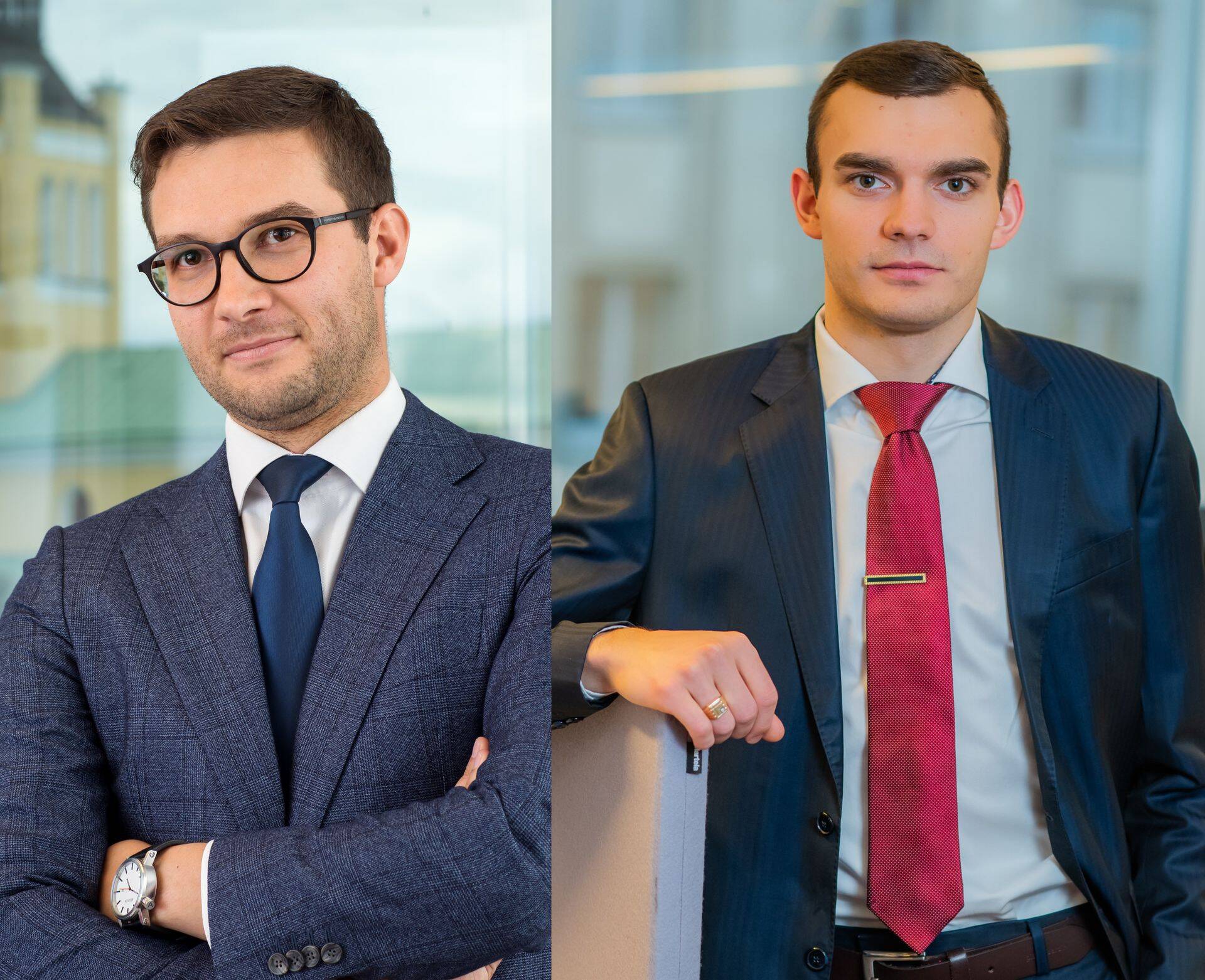PwC Legali avaliku õiguse ja regulatsioonide valdkonna juht, vandeadvokaat Indrek Kukk (vasakul) ning maksuadvokaat Karel Romet Pedajas.