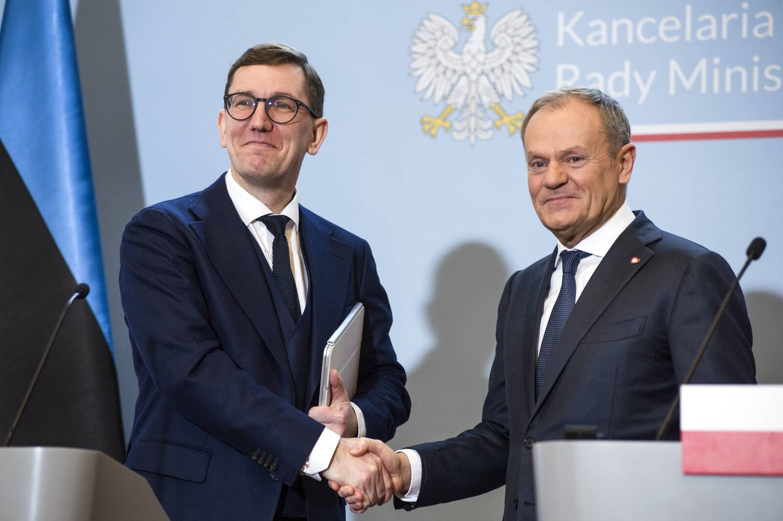 Eesti peaminister Kristen Michal ja Poola peaminister Donald Tusk kirjutasid mõlemad alla läkitusele, millega tahetakse Vene maagaasi import keelustada.